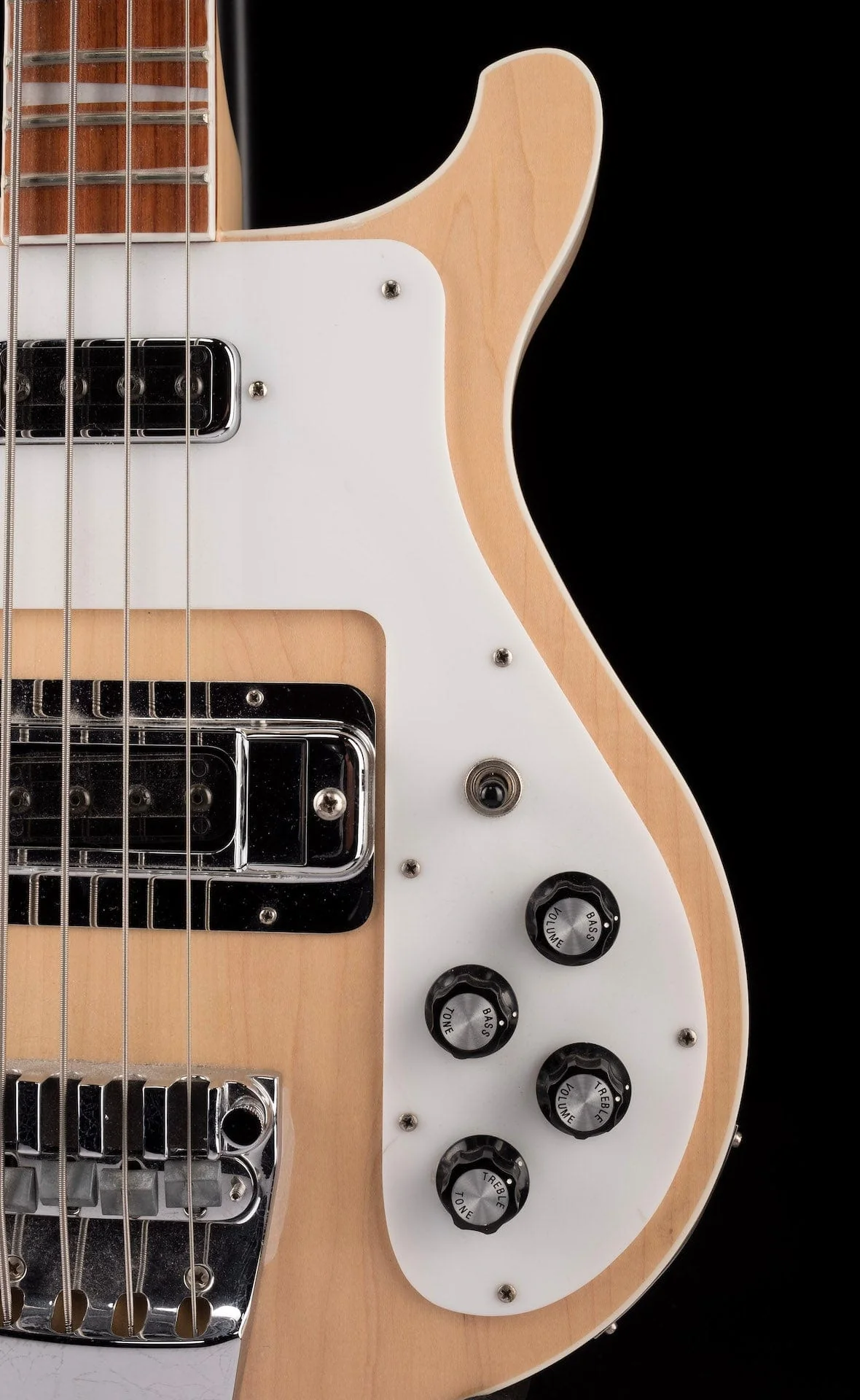 Pre-Owned 2016 Rickenbacker 4003 Mapleglo Bass Guitar With OHSC - Image 6