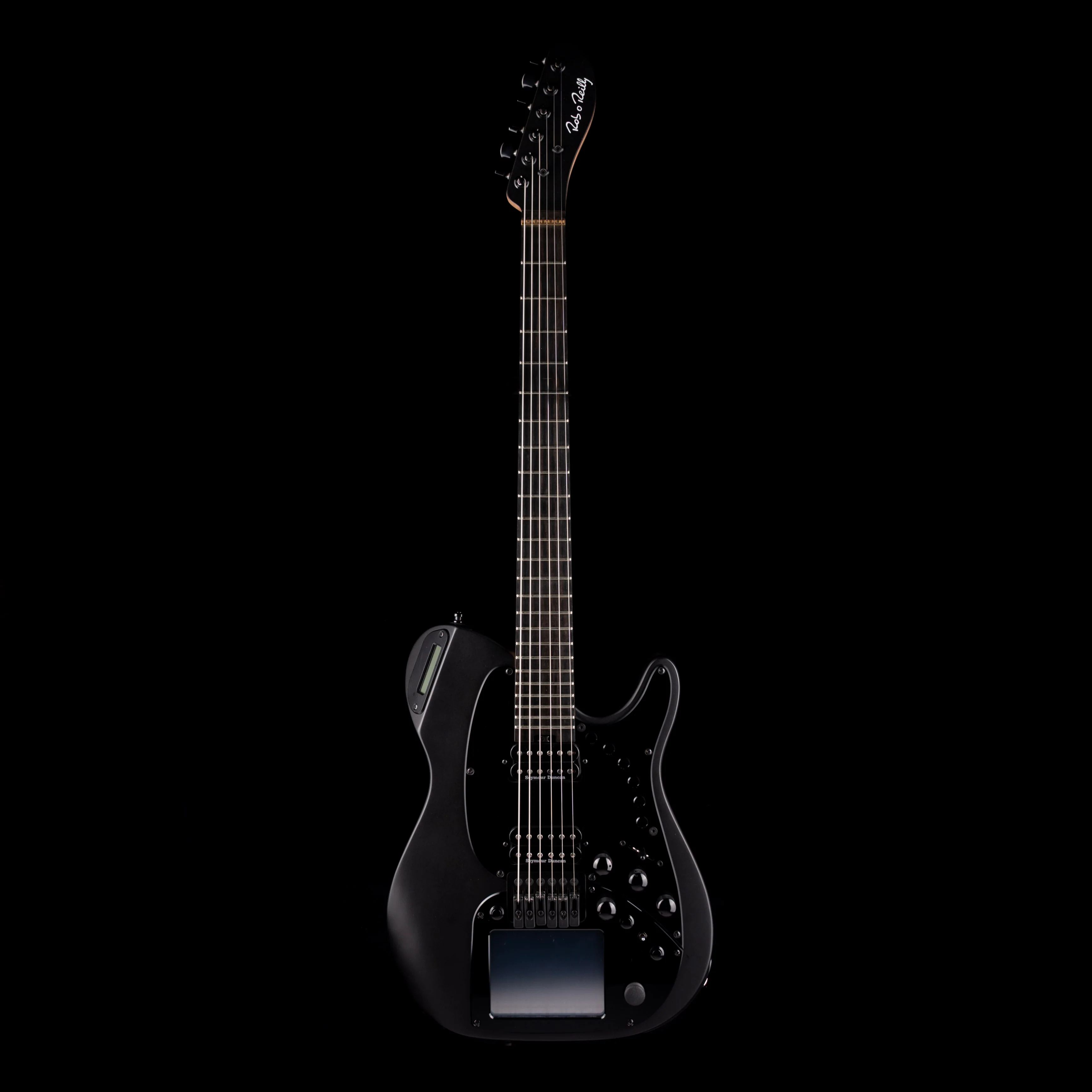 Pre Owned Rob O'Reilly Guitars MIDI Pro 2 Electric Guitar Black With OHSC - Image 2