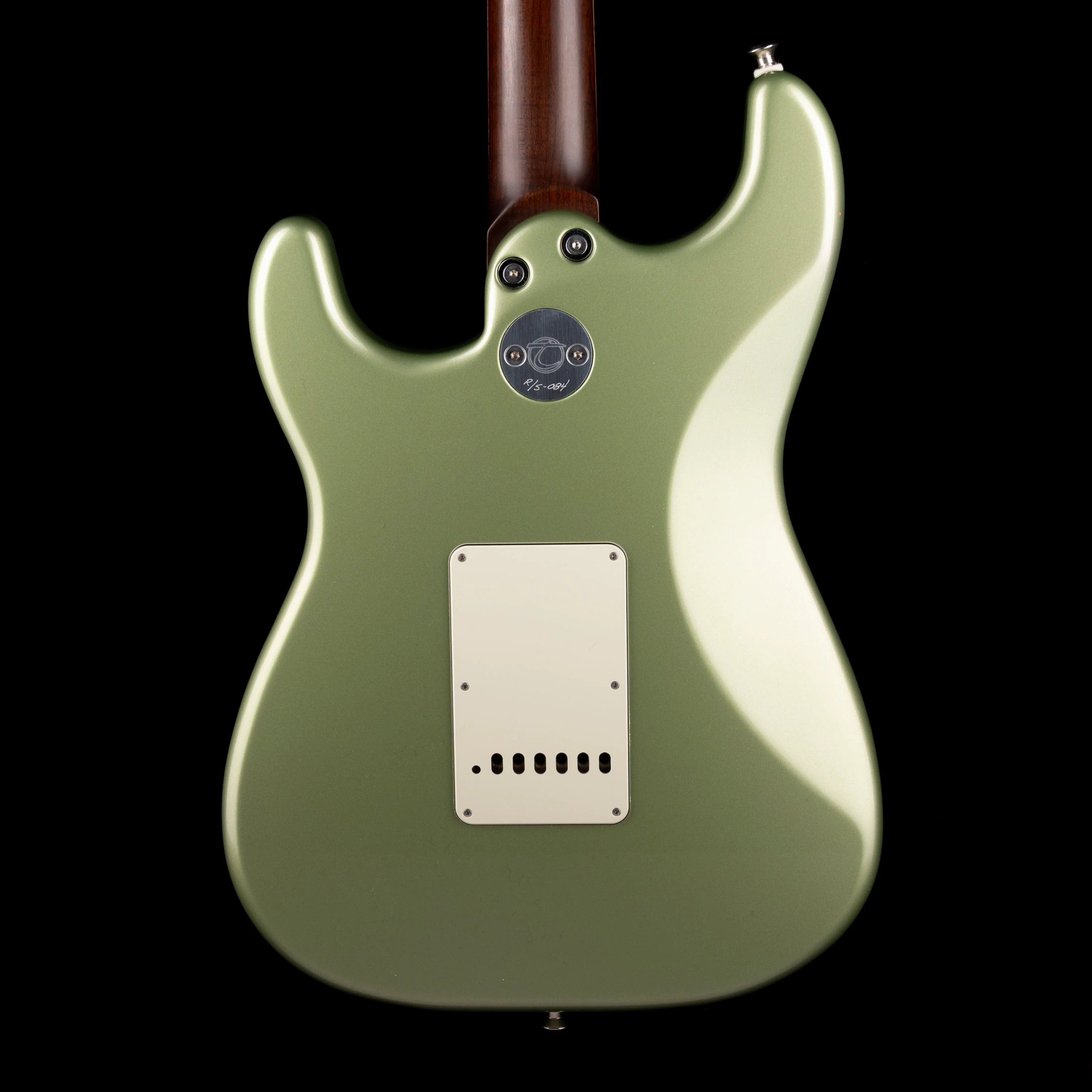 Pre Owned Ron Thorn Guitars SoCal R/S Lime Gold With OHSC - Image 8