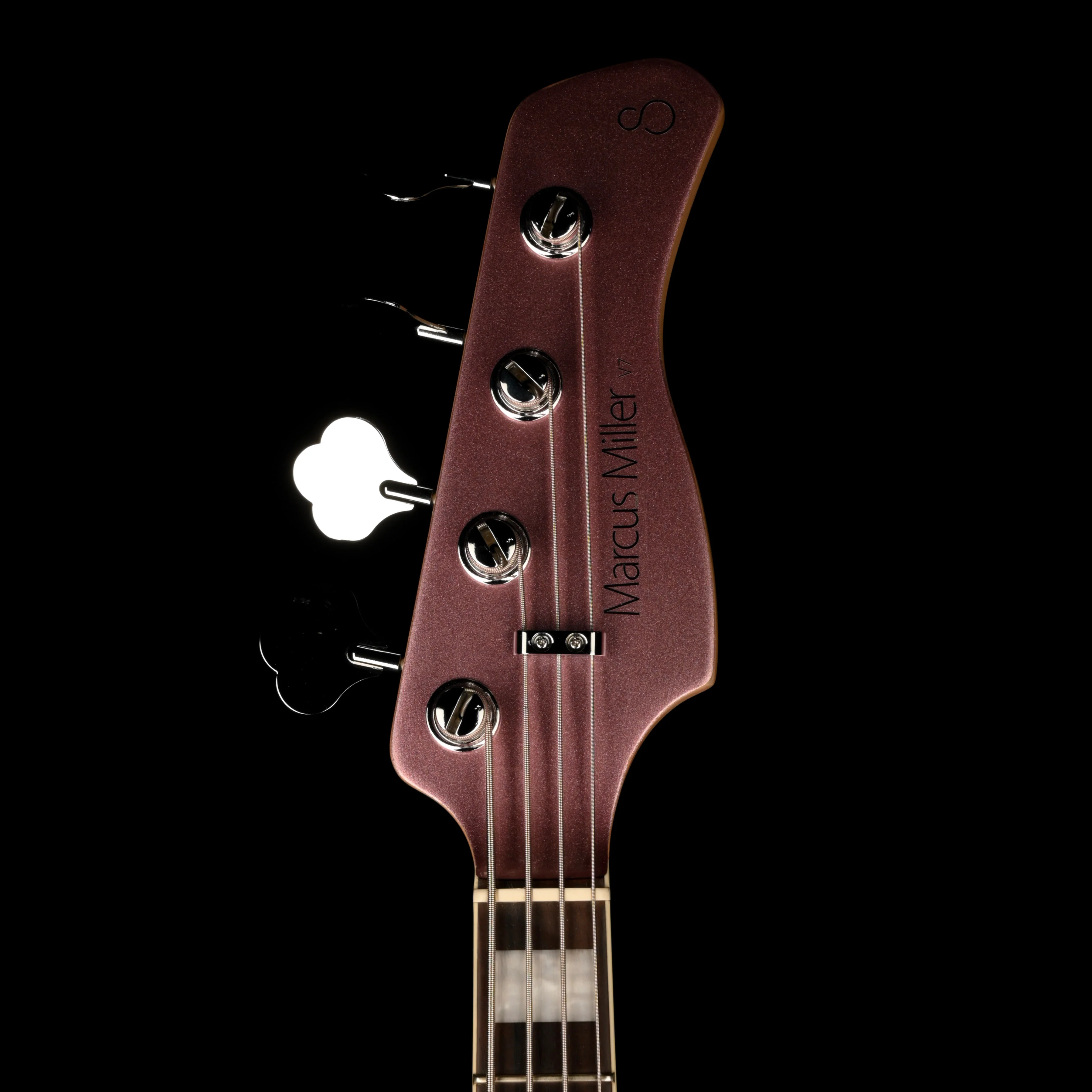 Pre Owned Sire M7 Marcus Miller Bass Metallic Burgundy With Case - Image 8