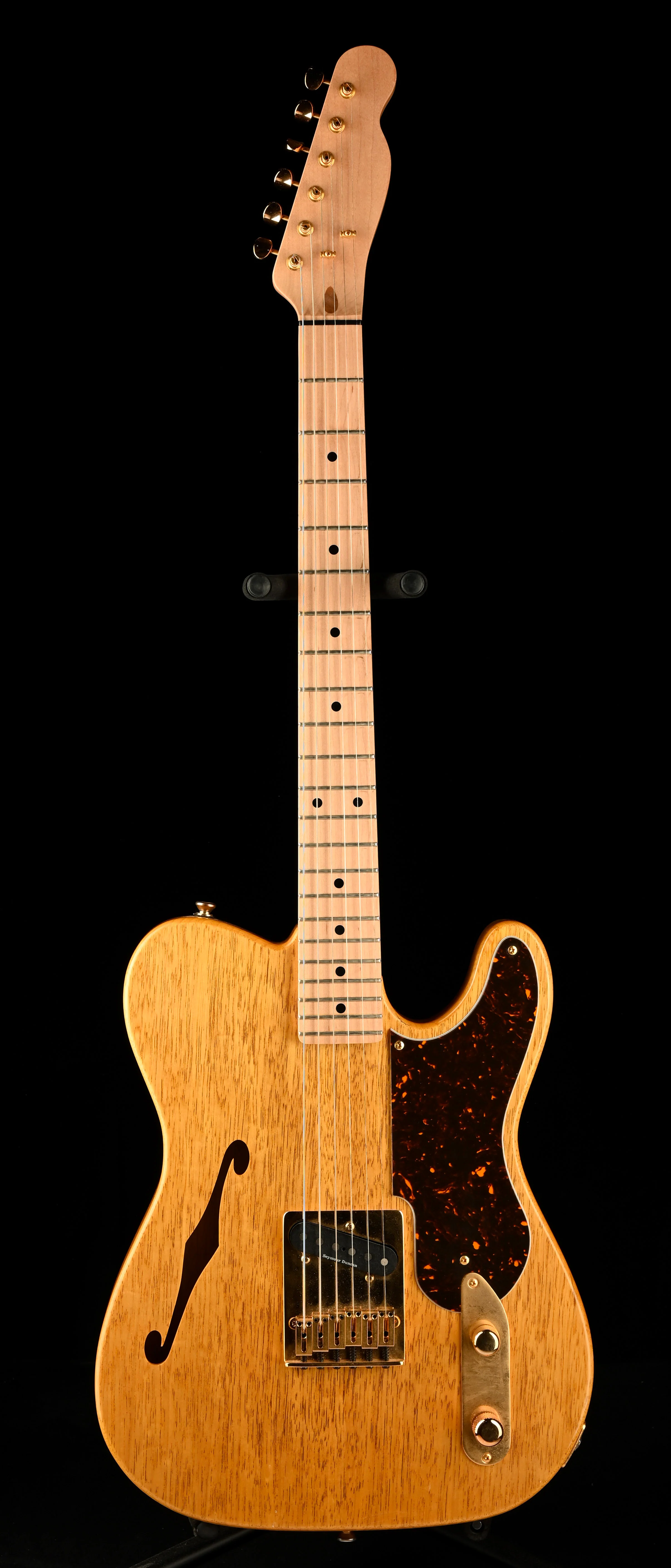 Pre Owned Soul Alone Guitars Thinline T-style Electric Guitar Custom Built for Daryl Hall - Image 2