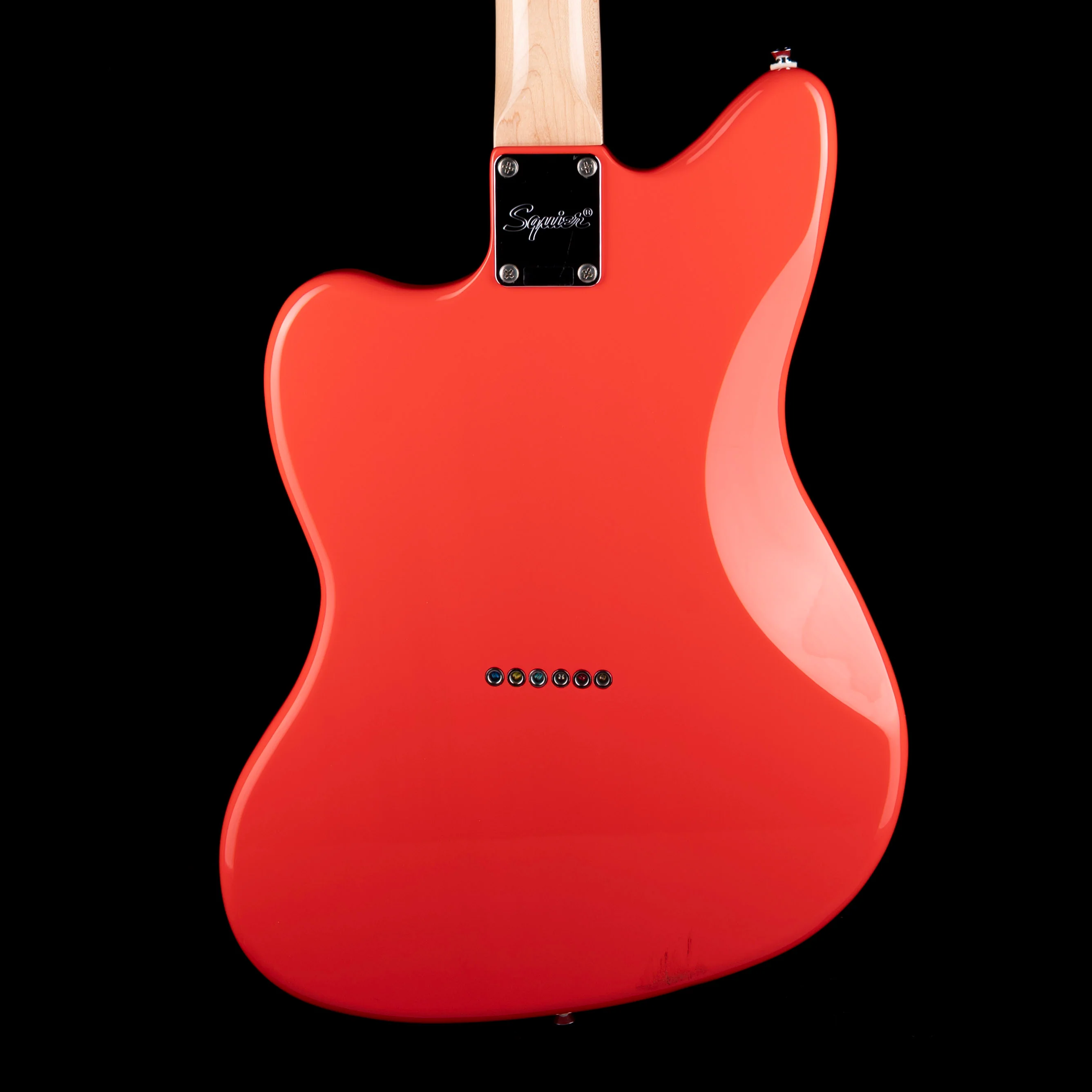 Pre Owned Squier Paranormal Jazzmaster XII Fiesta Red With Gig Bag - Image 9