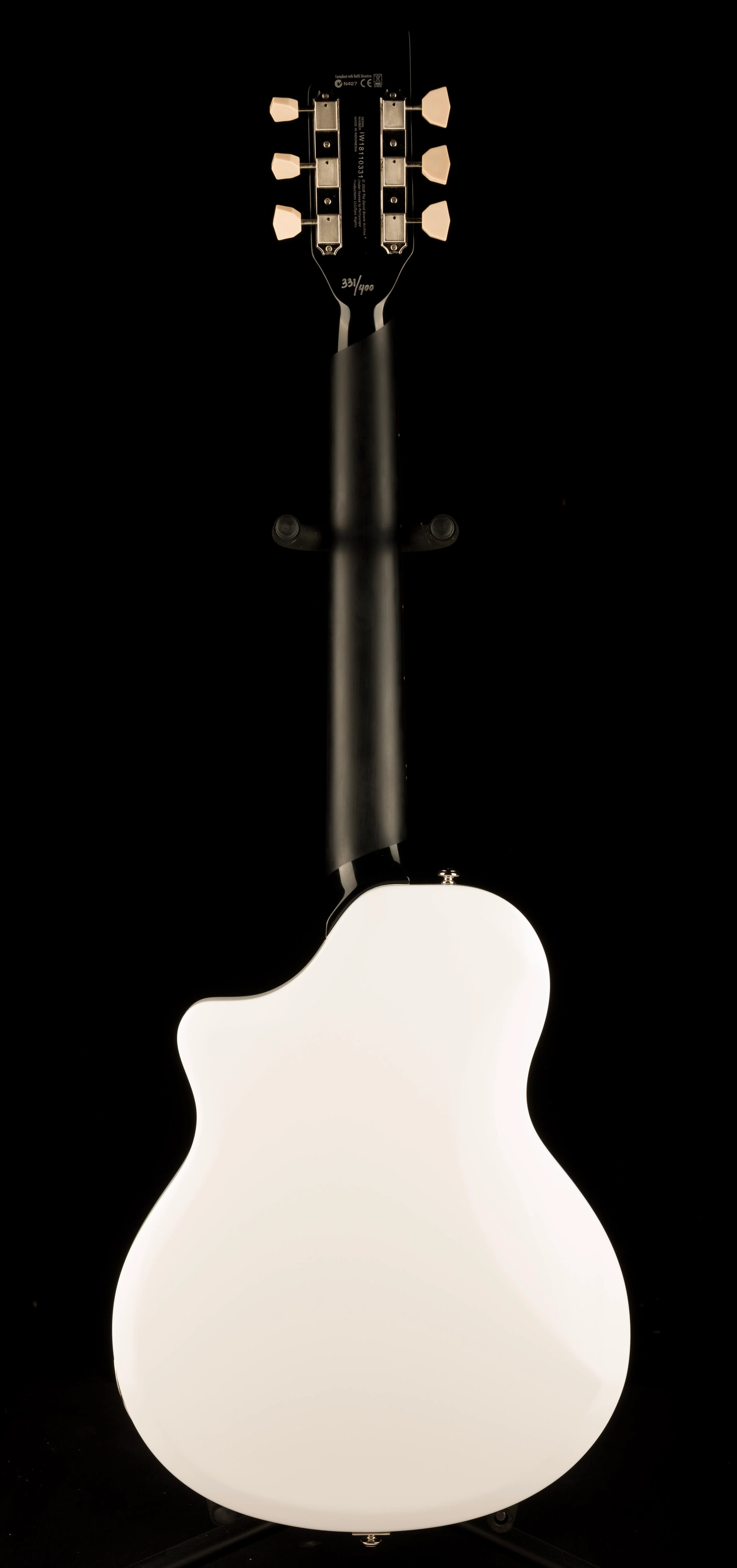 Pre Owned Supro 1224DBHT Limited Edition David Bowie 1961 Dual Tone Hardtail White With Gig Bag - Image 15