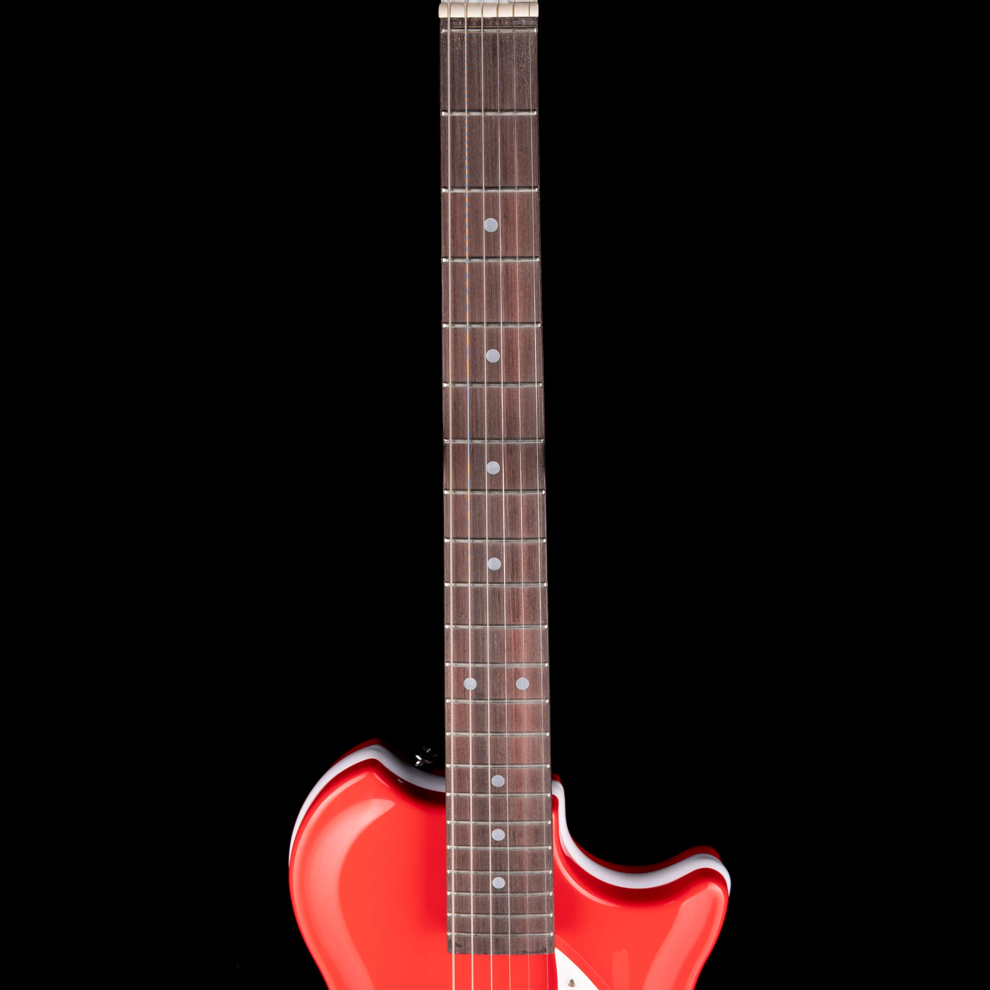 Pre Owned Supro American Series Belmont Vibrato Poppy Red With OHSC - Image 7