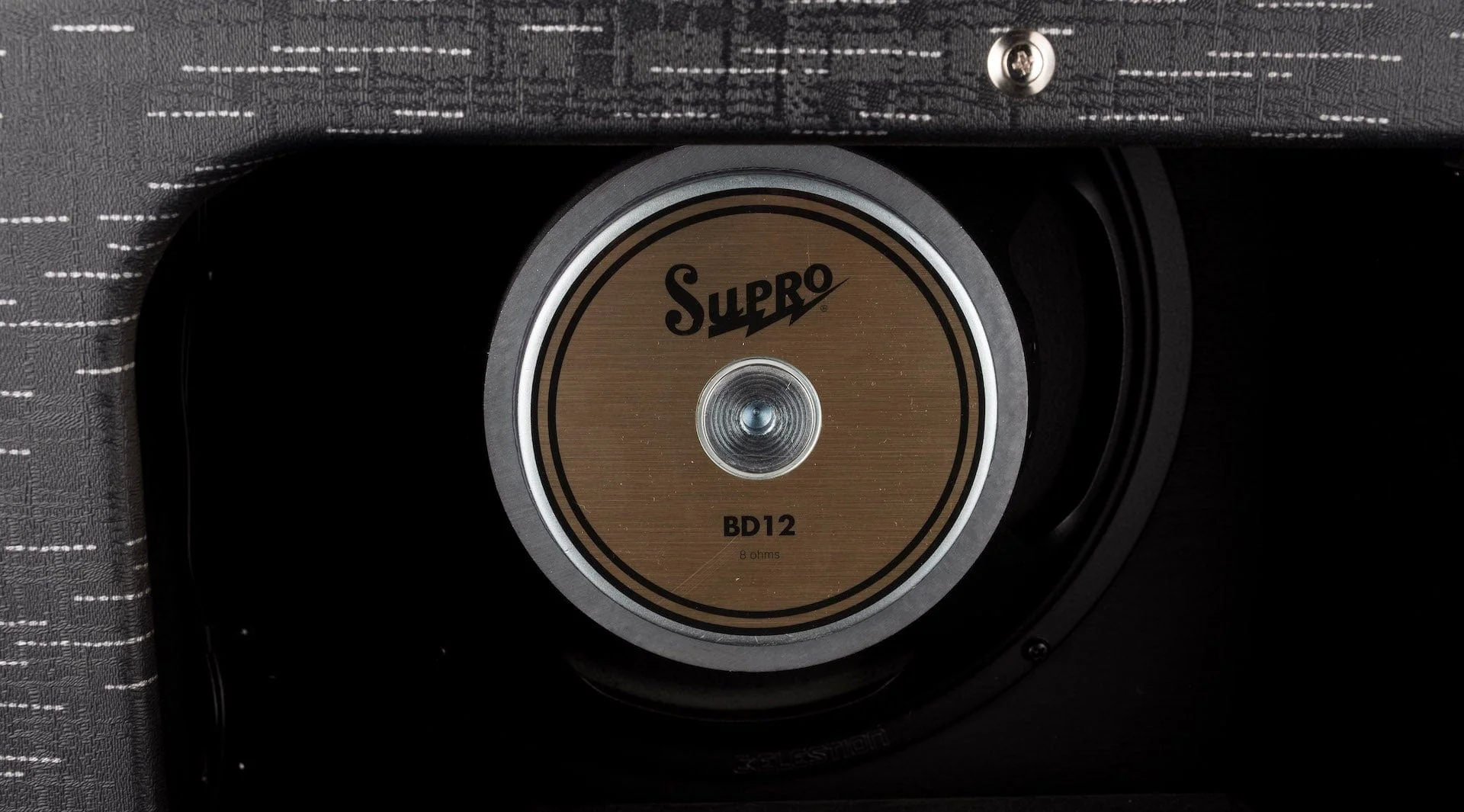 Pre Owned Supro Royale Model 1432R Black Guitar Amp Combo - Image 10