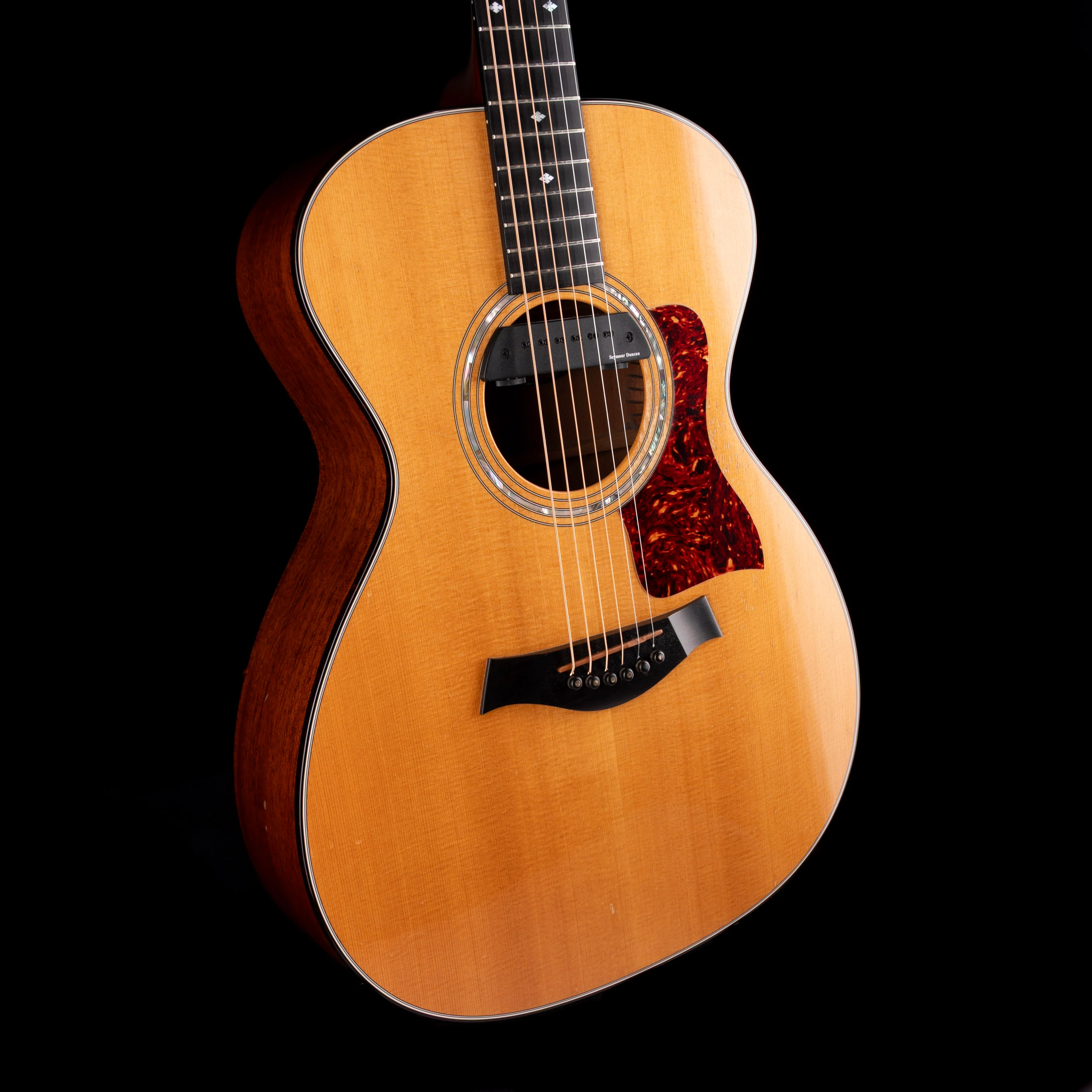 Pre Owned Taylor 1996 512 Natural With Seymour Duncan Mic Mag Pickup - Image 6
