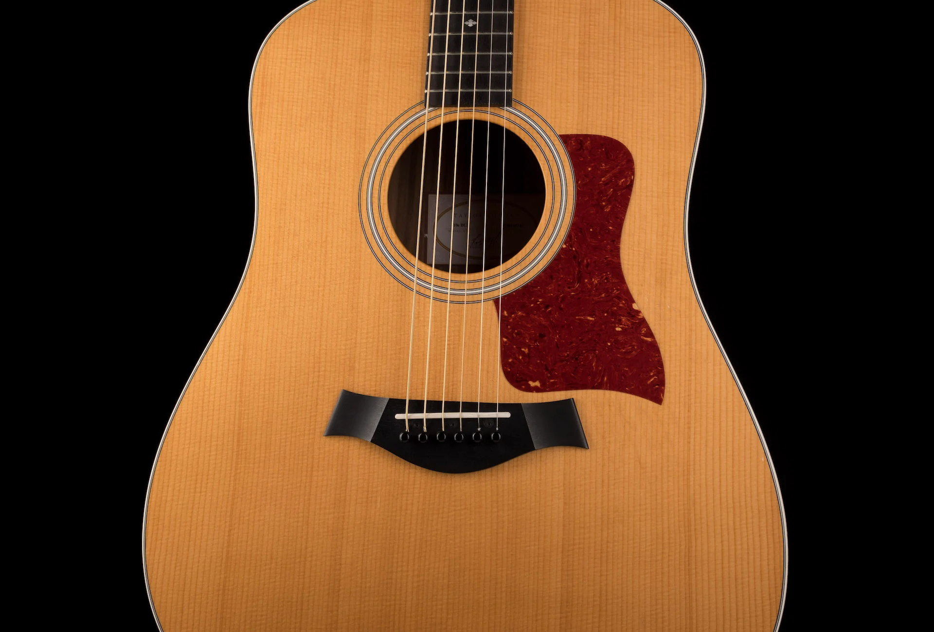 Pre Owned Taylor 210e DLX Natural Acoustic Electric Guitar With OHSC - Image 6