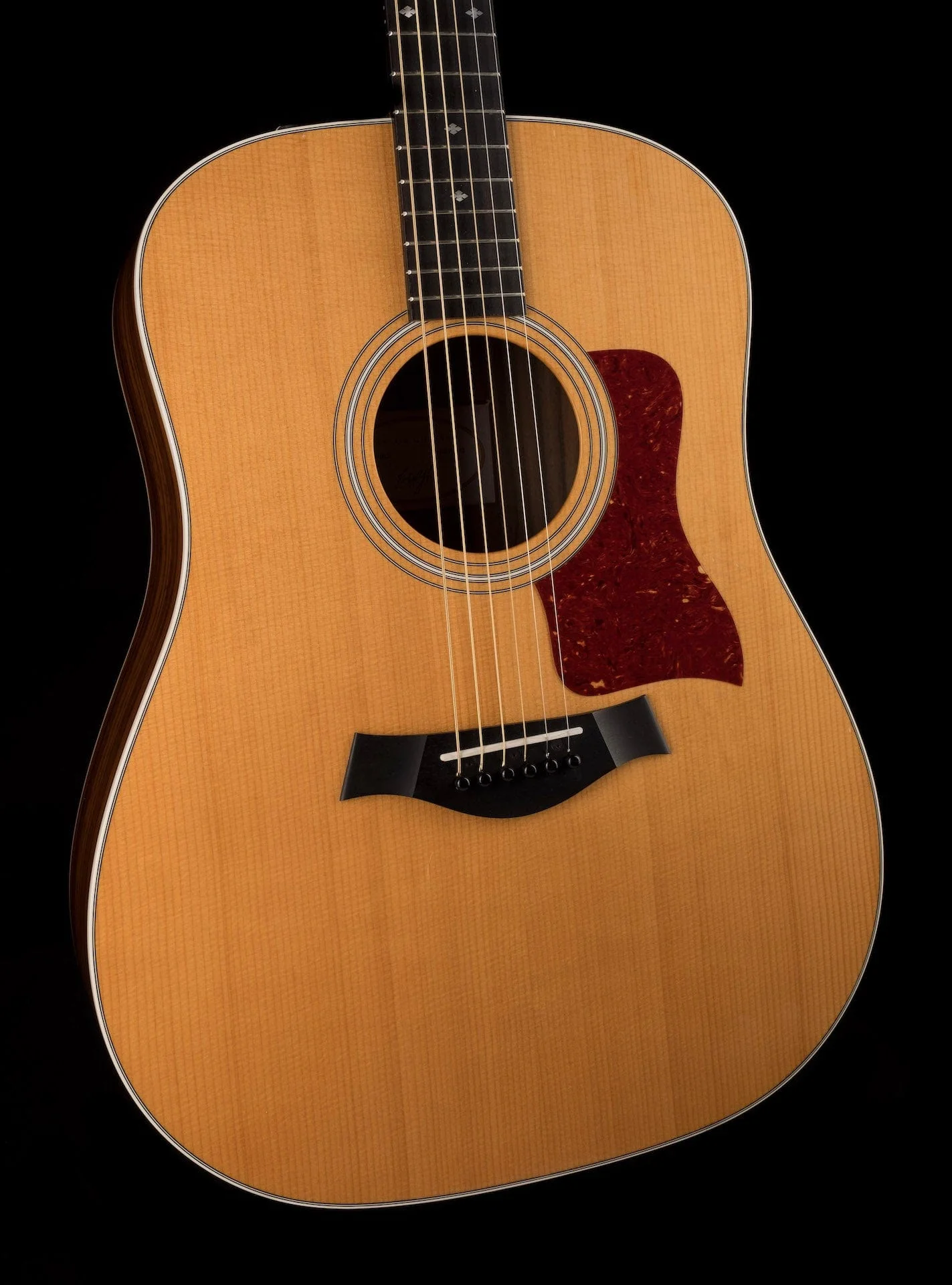 Pre Owned Taylor 210e DLX Natural Acoustic Electric Guitar With OHSC - Image 8