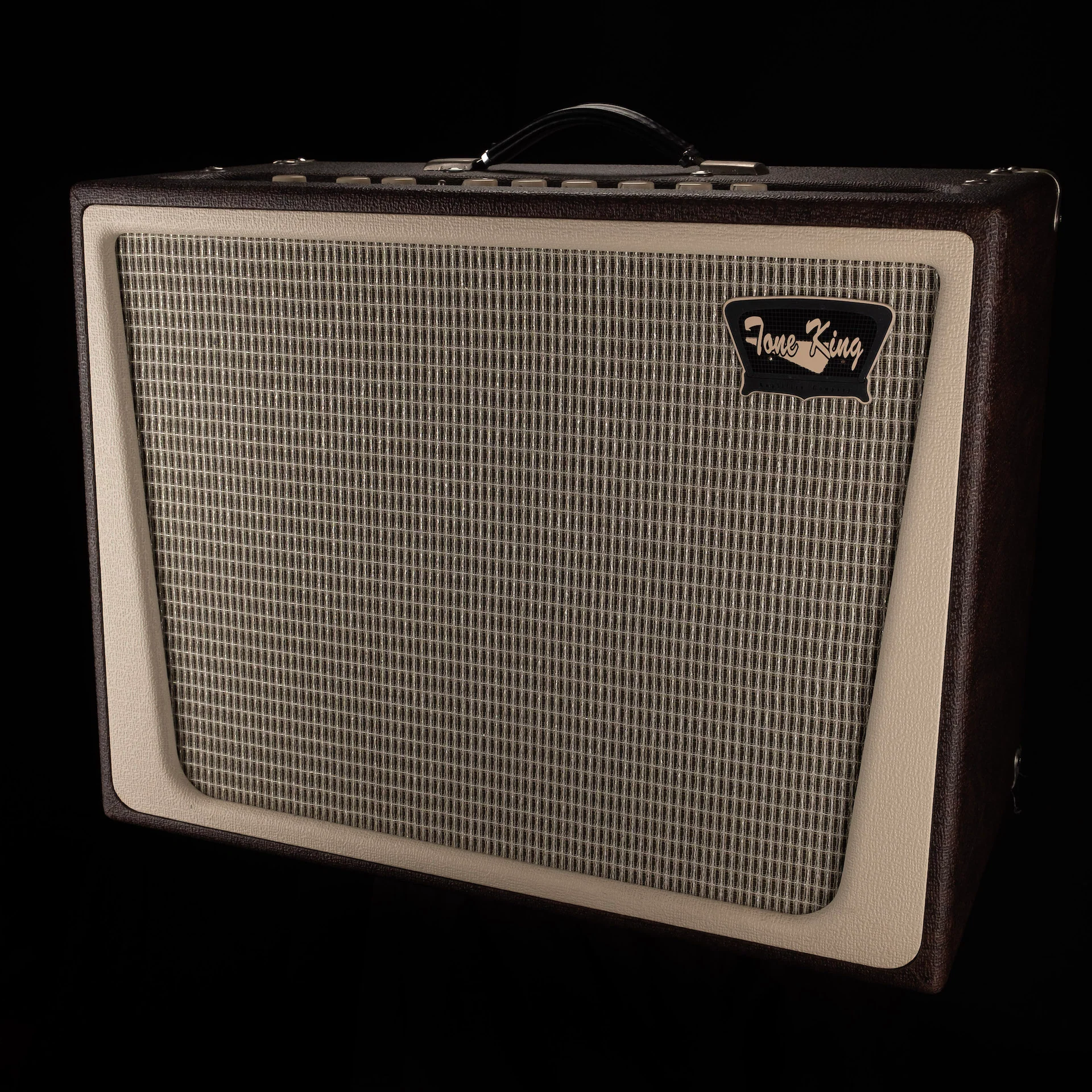 Pre Owned Tone King Metropolitan 1x12" Brown Guitar Amp Combo With Cover - Image 2