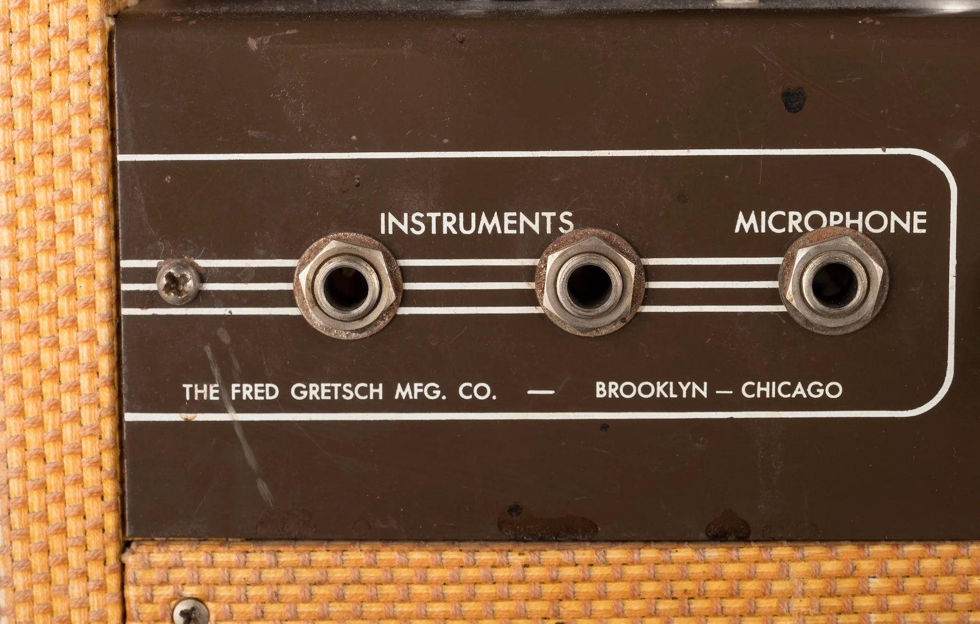 Pre Owned Vintage 1956 Gretsch G6155 5-Watt Guitar Amp Combo Made By Valco - Image 7