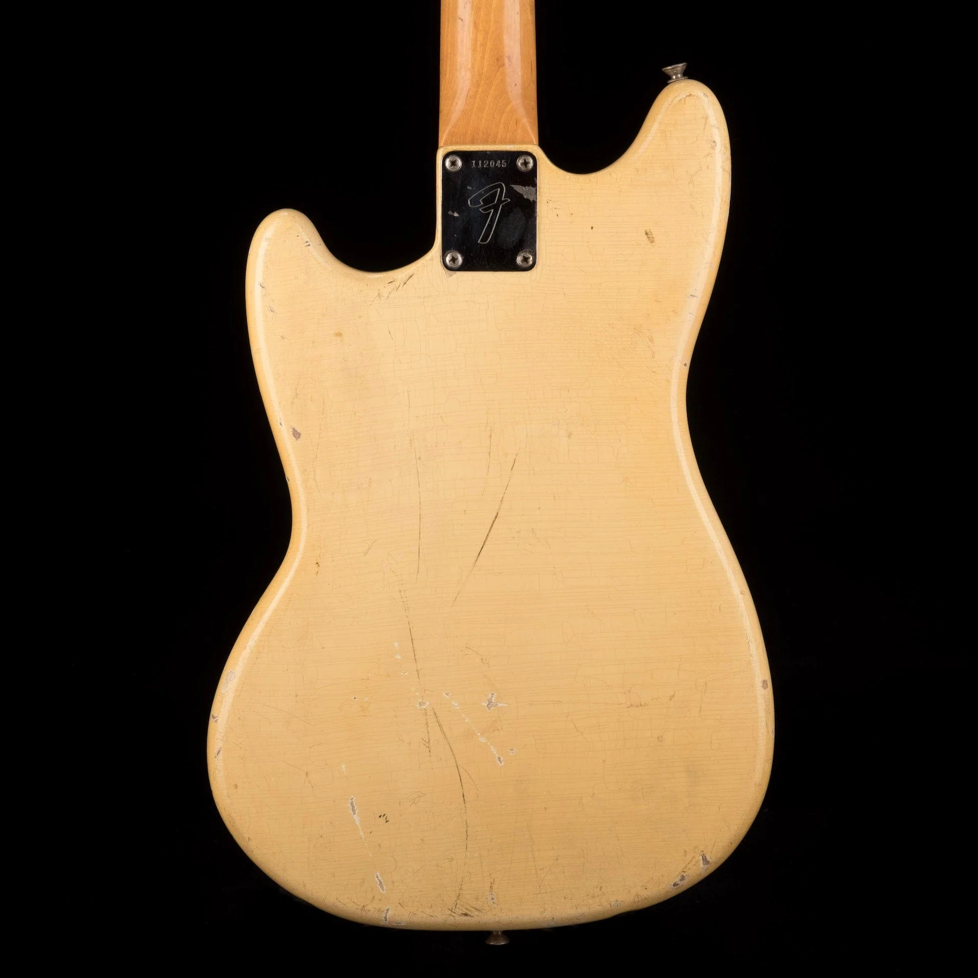 Vintage 1965 Fender Mustang Olympic White With Gig Bag - Image 13