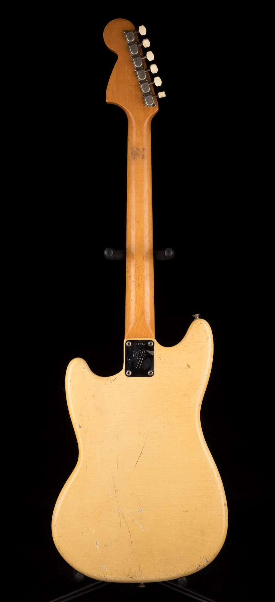 Vintage 1965 Fender Mustang Olympic White With Gig Bag - Image 14