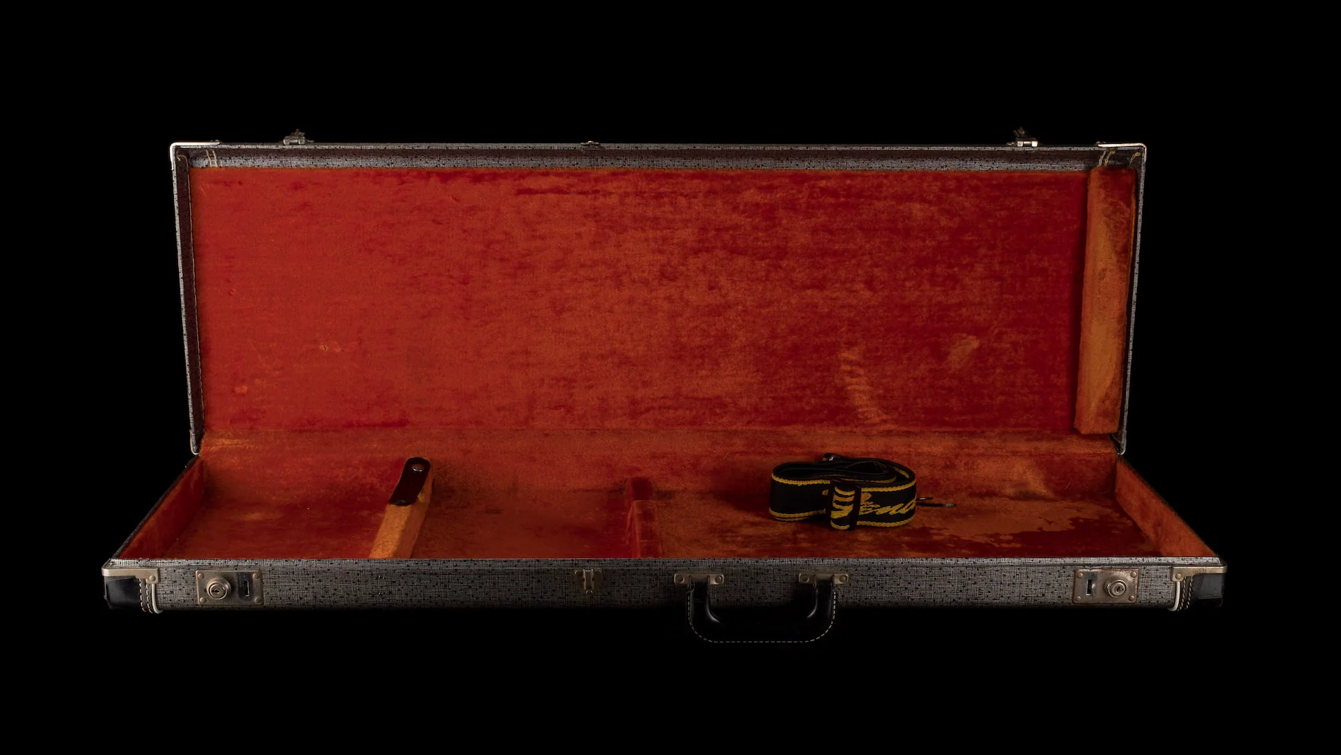 Vintage 1965 Fender Mustang Stripped Natural With OHSC - Image 20