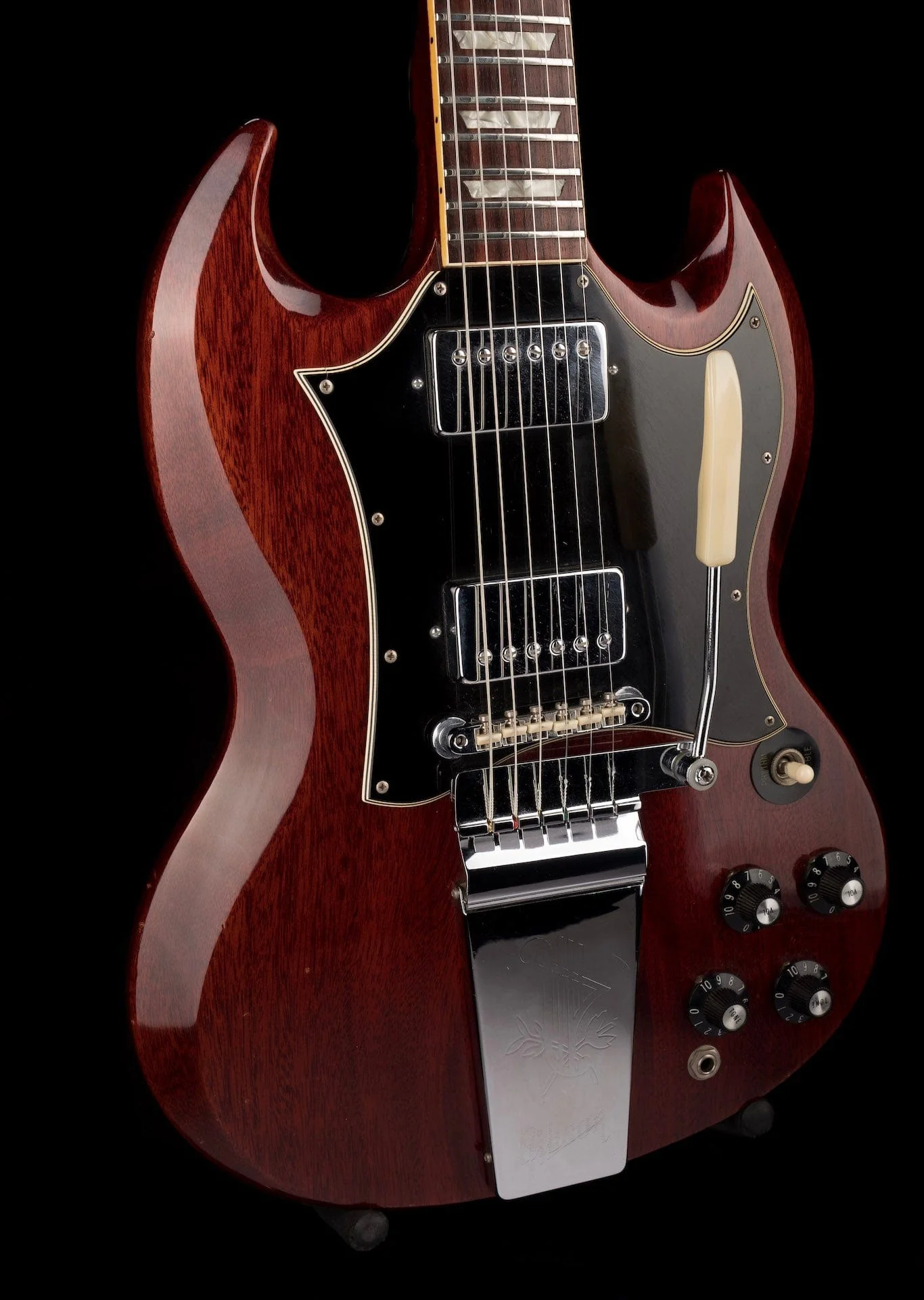 Vintage 1969 Gibson SG Standard Electric Guitar With Case - Image 11