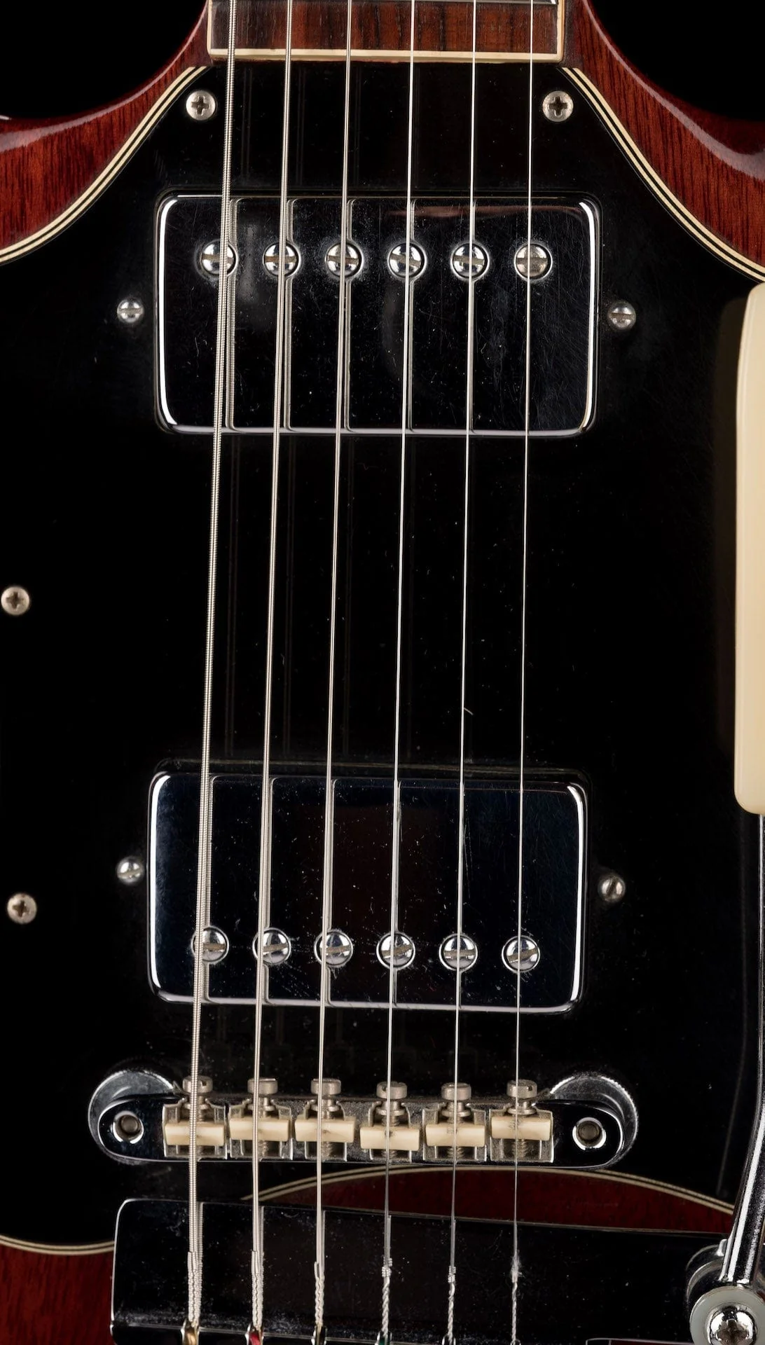 Vintage 1969 Gibson SG Standard Electric Guitar With Case - Image 6