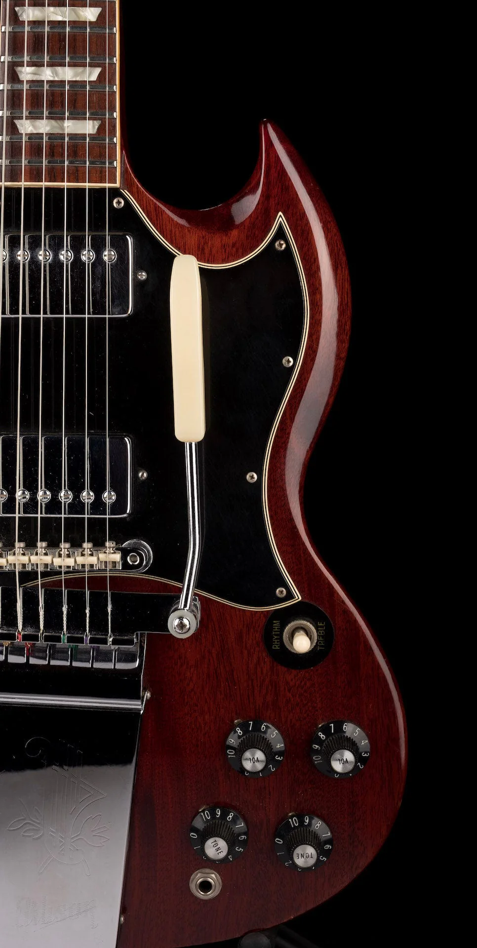 Vintage 1969 Gibson SG Standard Electric Guitar With Case - Image 8