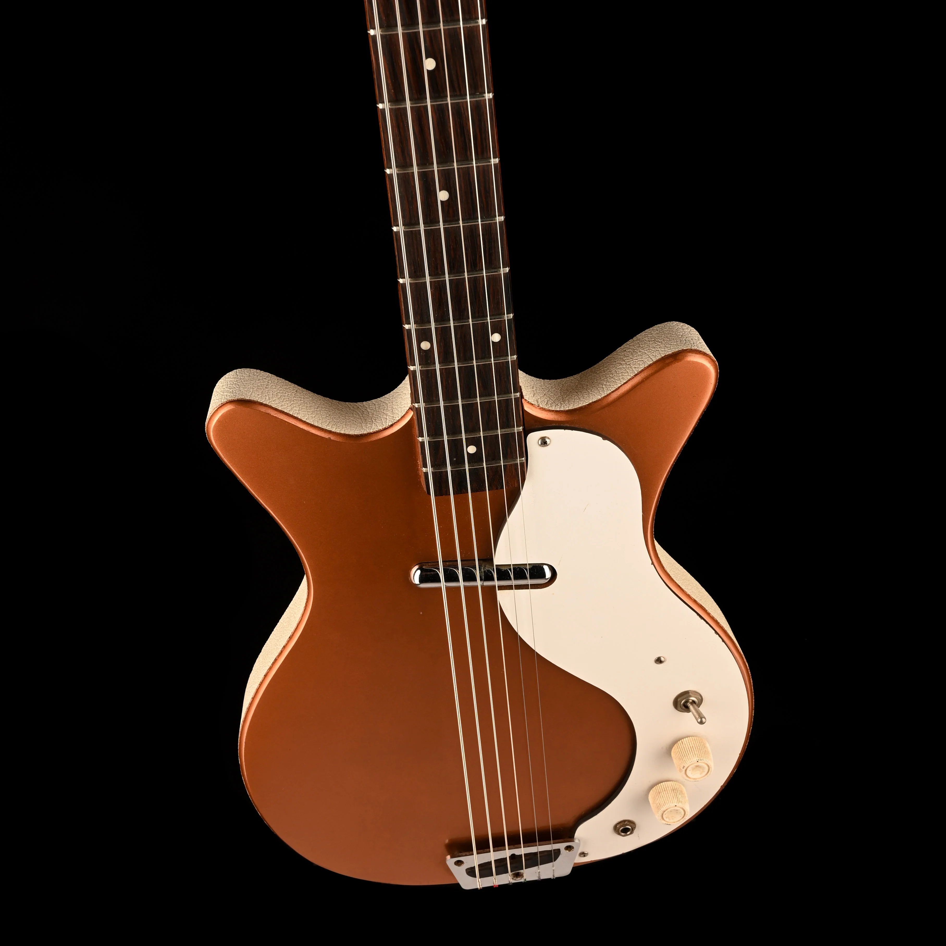 Vintage 1959 Danelectro Baritone Copper With OHSC - Image 4