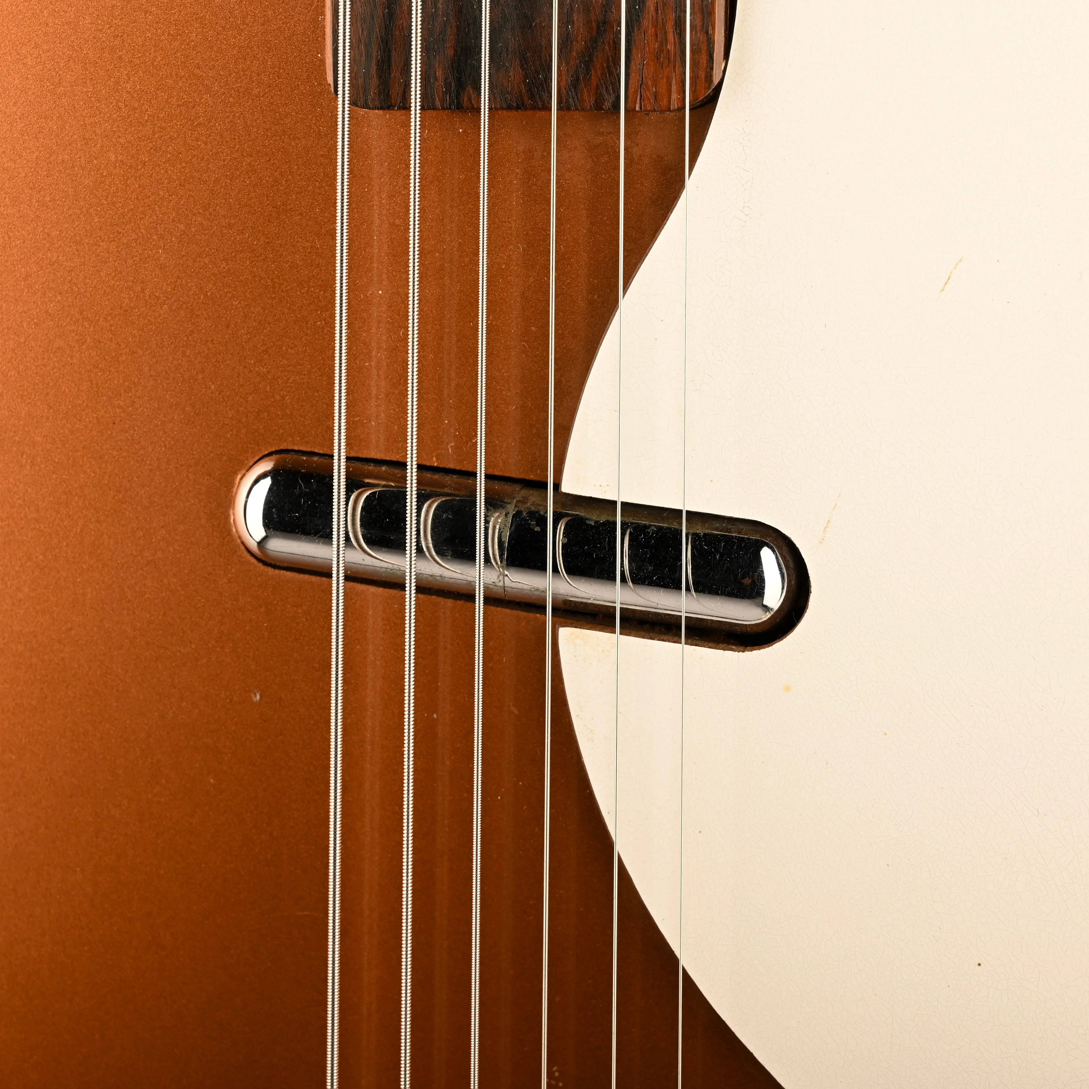 Vintage 1959 Danelectro Baritone Copper With OHSC - Image 6