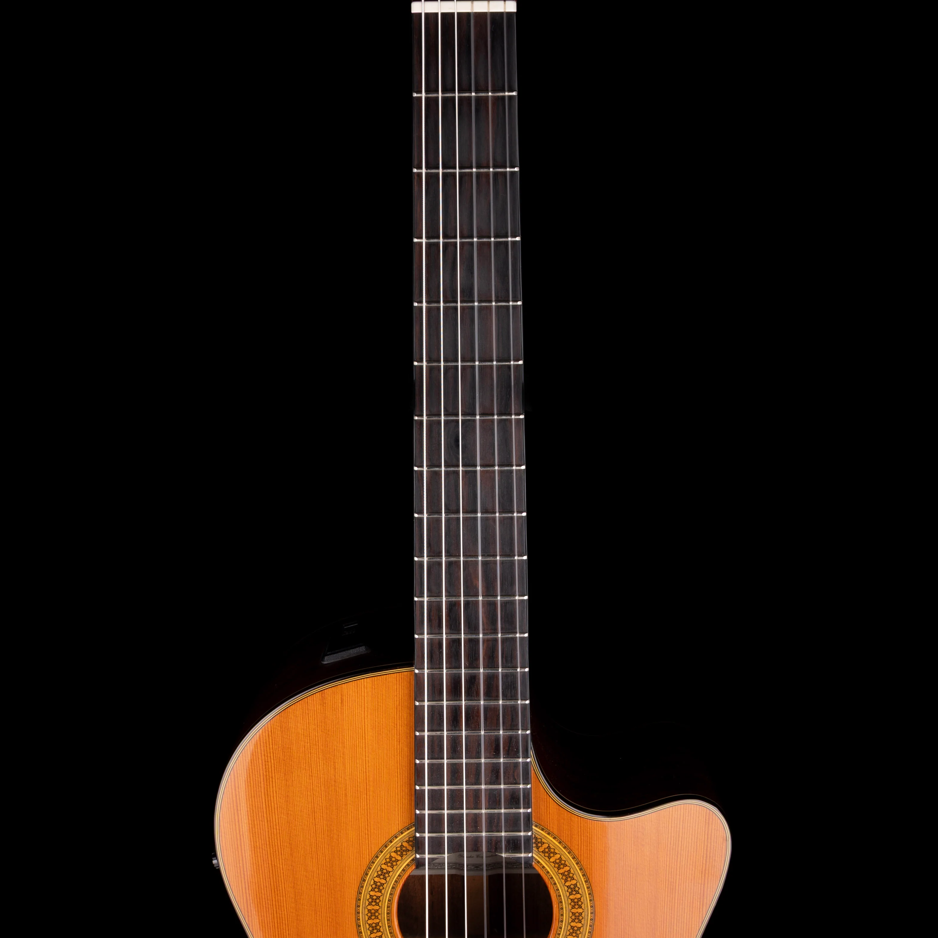 Pre-Owned Yamaha CGX-171CCA - Natural Nylon Acoustic Electric Guitar With Case - Image 10
