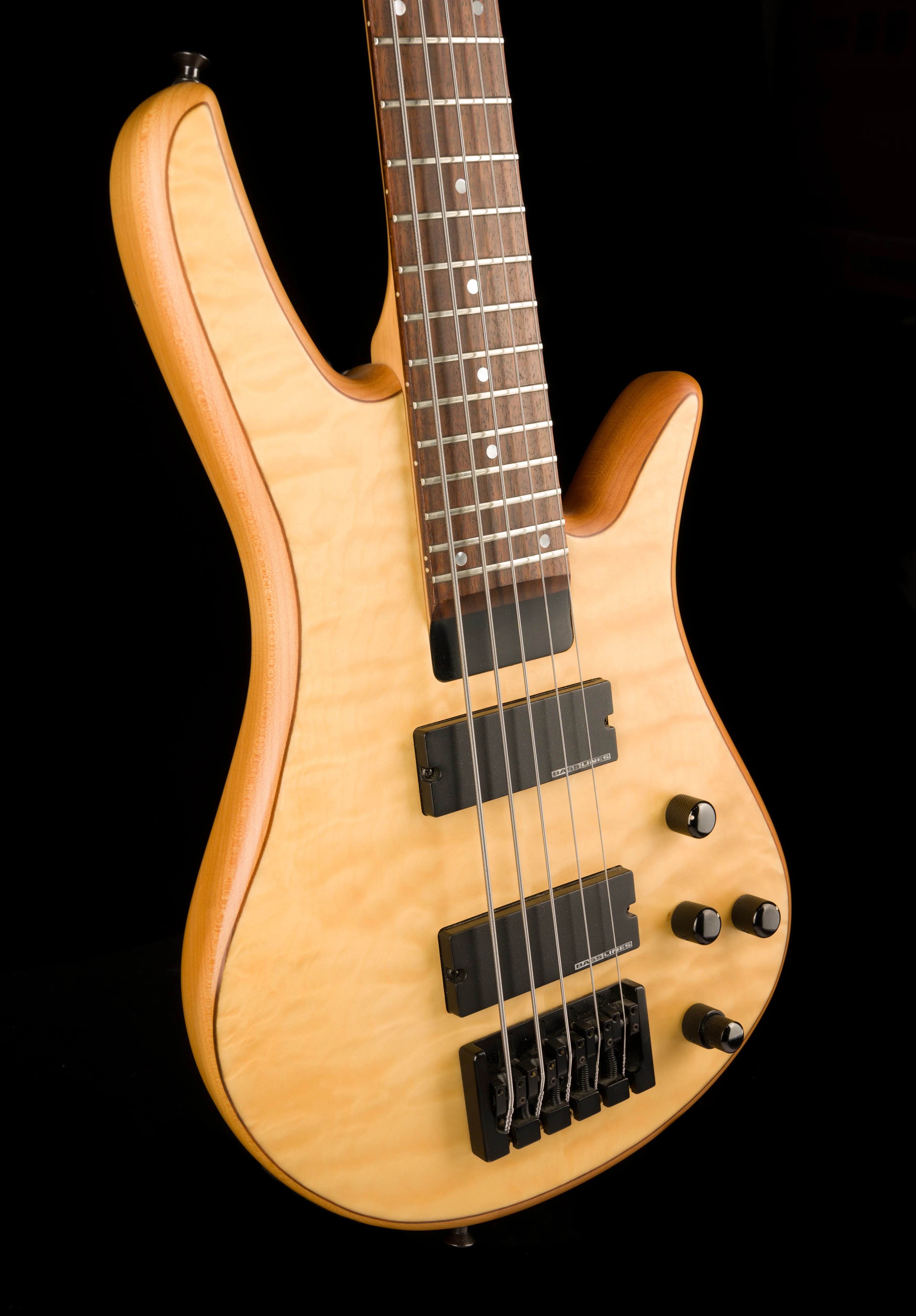 Pre Owned Zon Sonus Standard 5-String Bass Natural With Gig Bag - Image 10