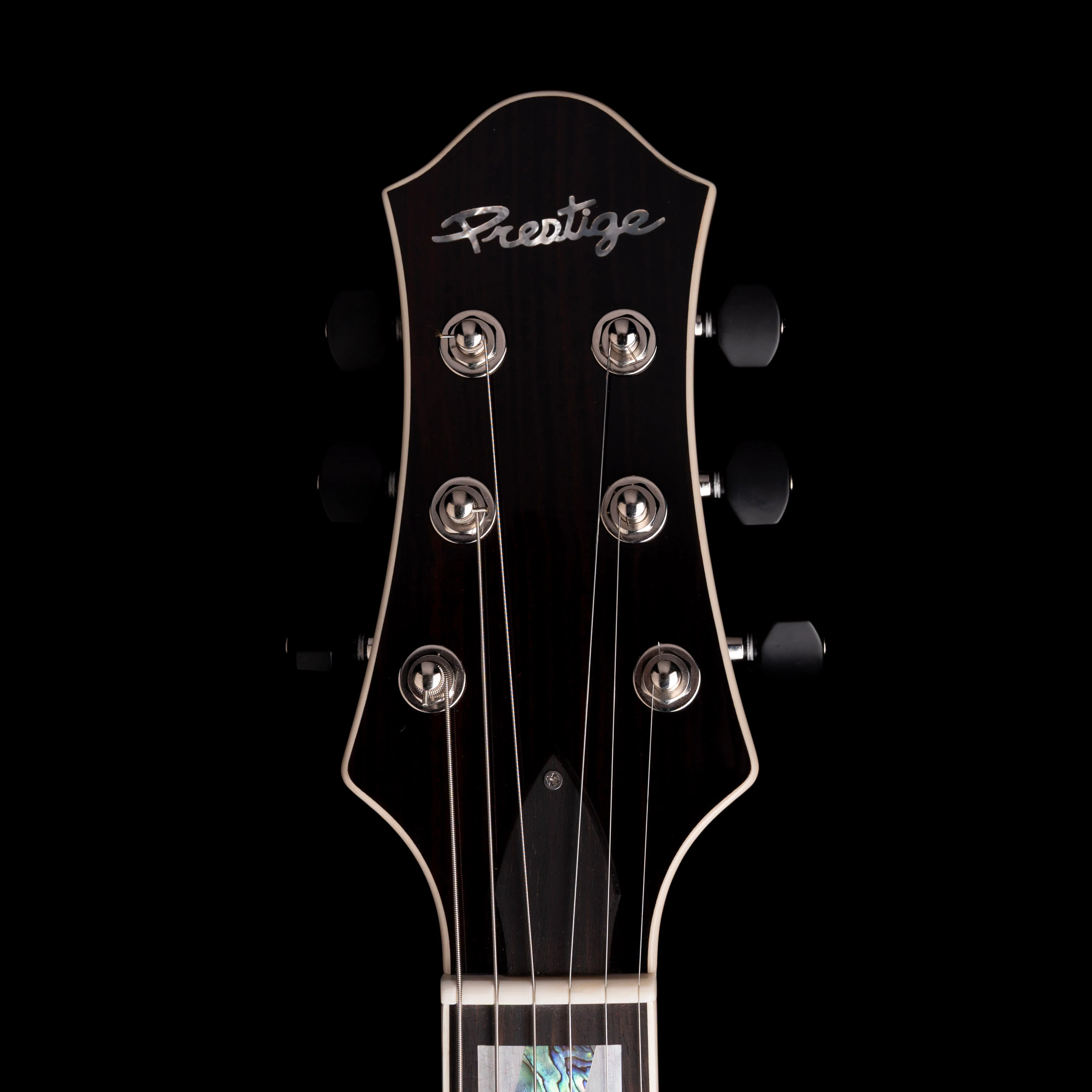 Prestige Guitars Master Built Elite Quilted Maple Semi-Hollow Forest Green Burst with Case - Image 12