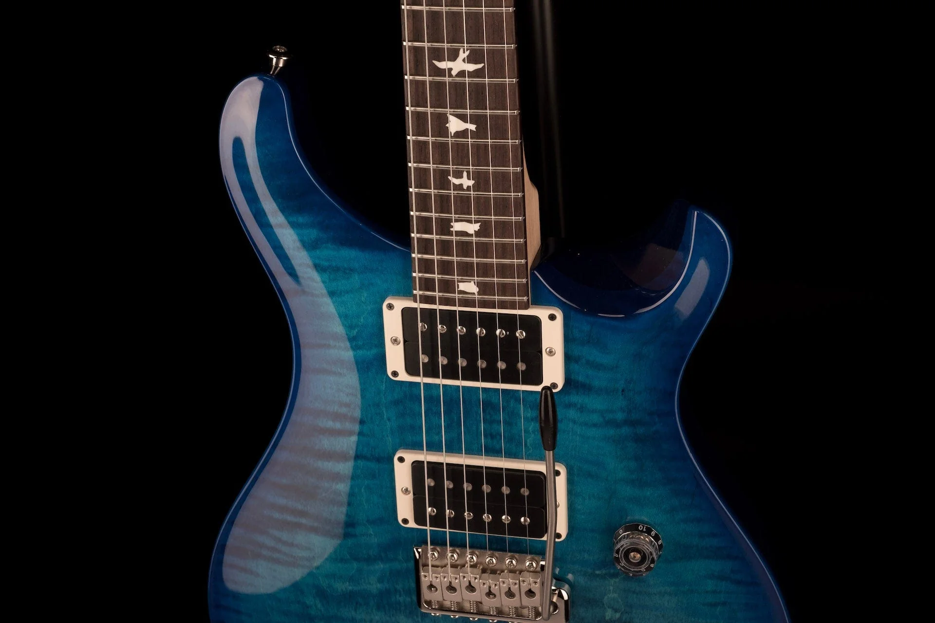 PRS CE24 Custom Color Faded Blue Wrap - Image 3