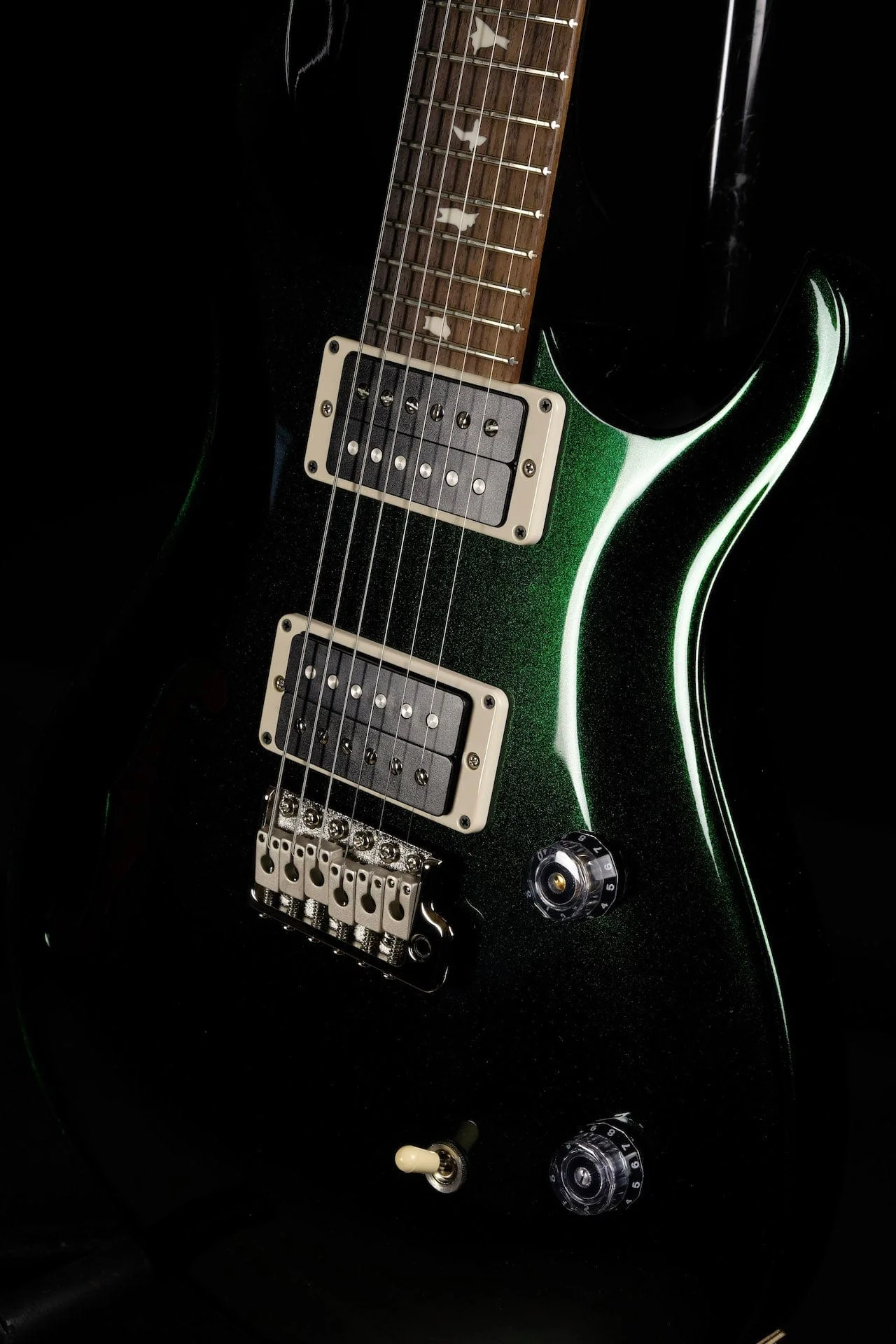 PRS CE24 Semi-Hollow Emerald Metallic With Gig Bag - Image 3