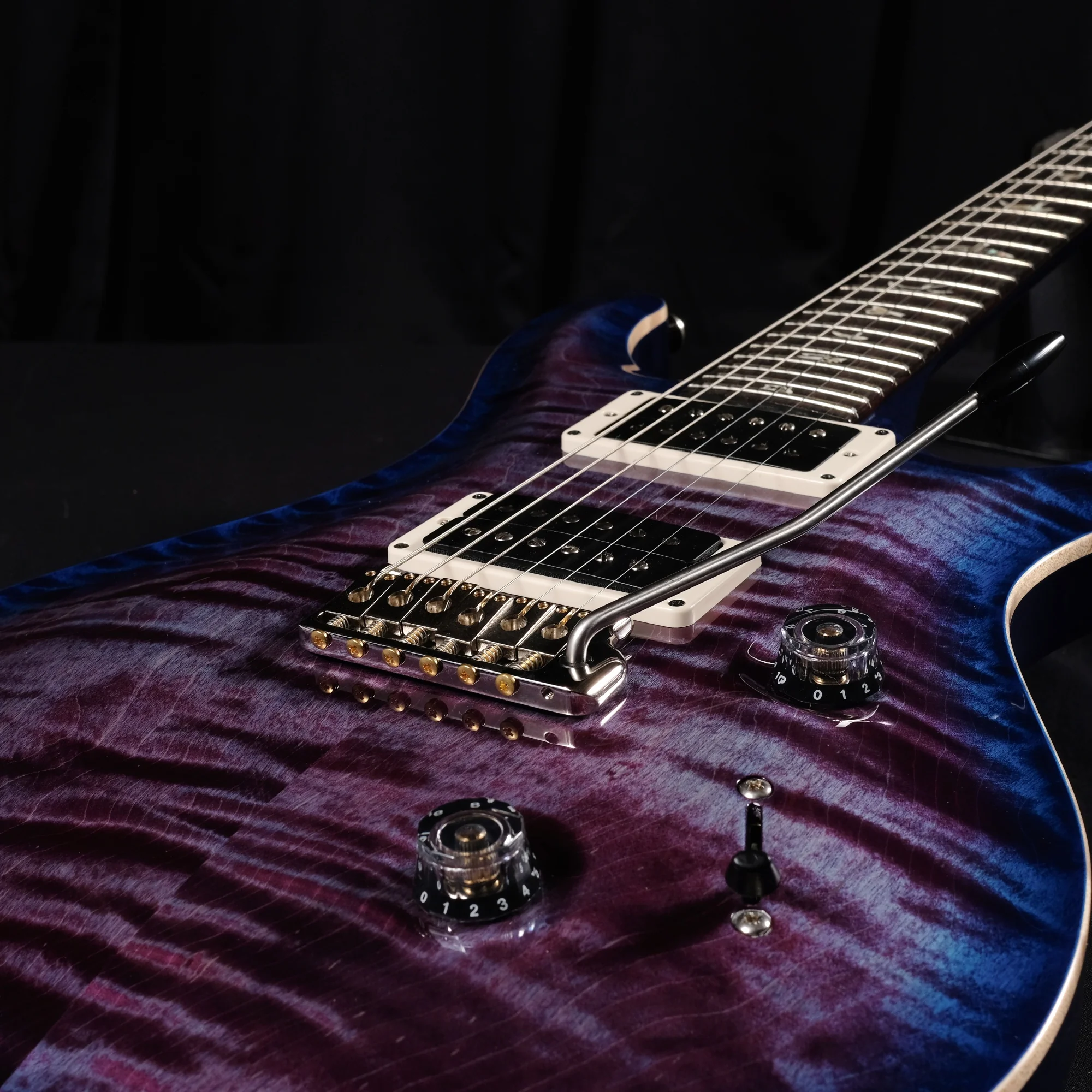 PRS Core Custom 24 Pattern Regular - Violet Blue Burst - Image 4