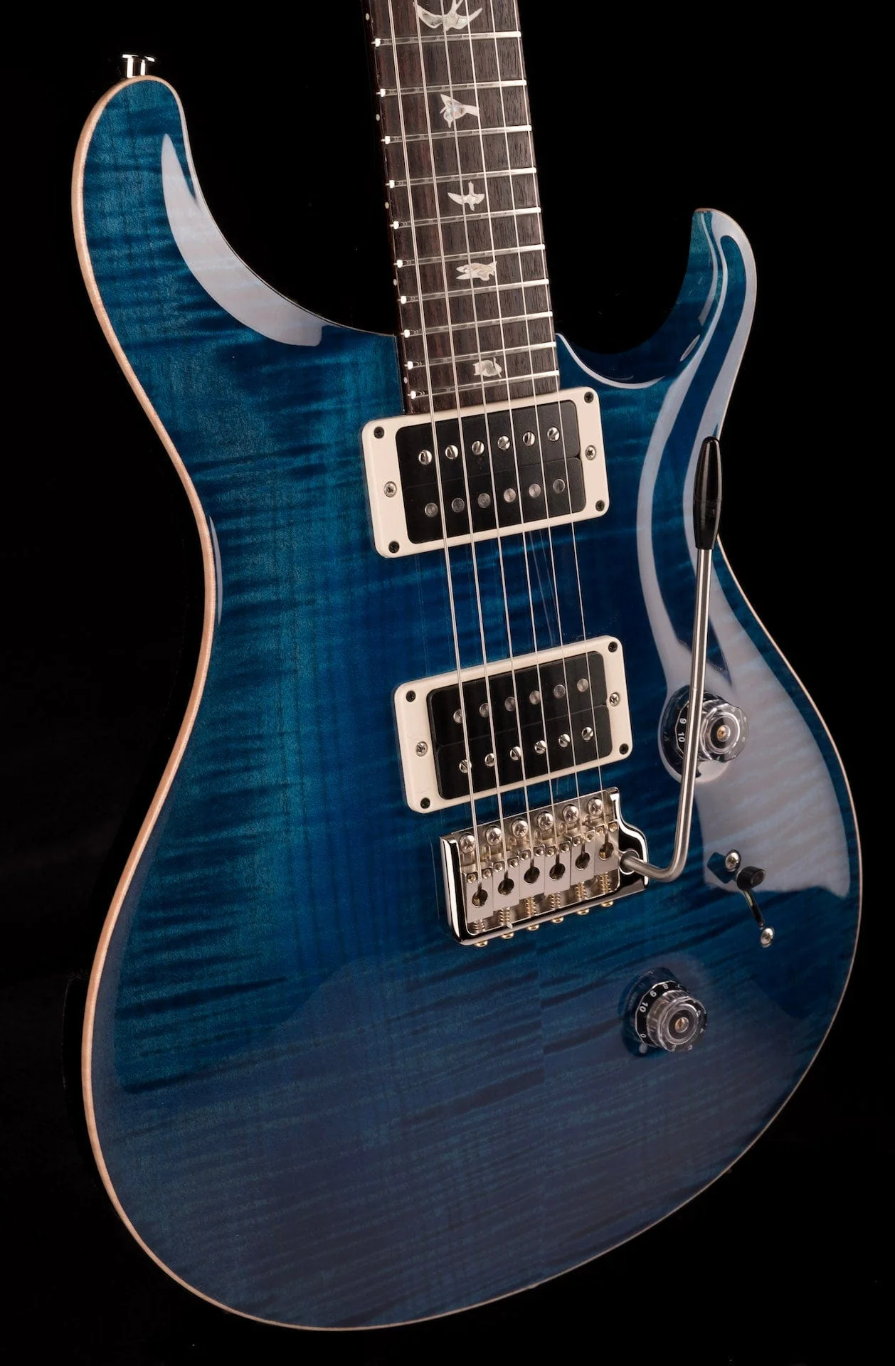 PRS Core Custom 24 Pattern Thin Custom Color Blue Matteo With Case - 2022 - Serial # 0334248 - Image 10