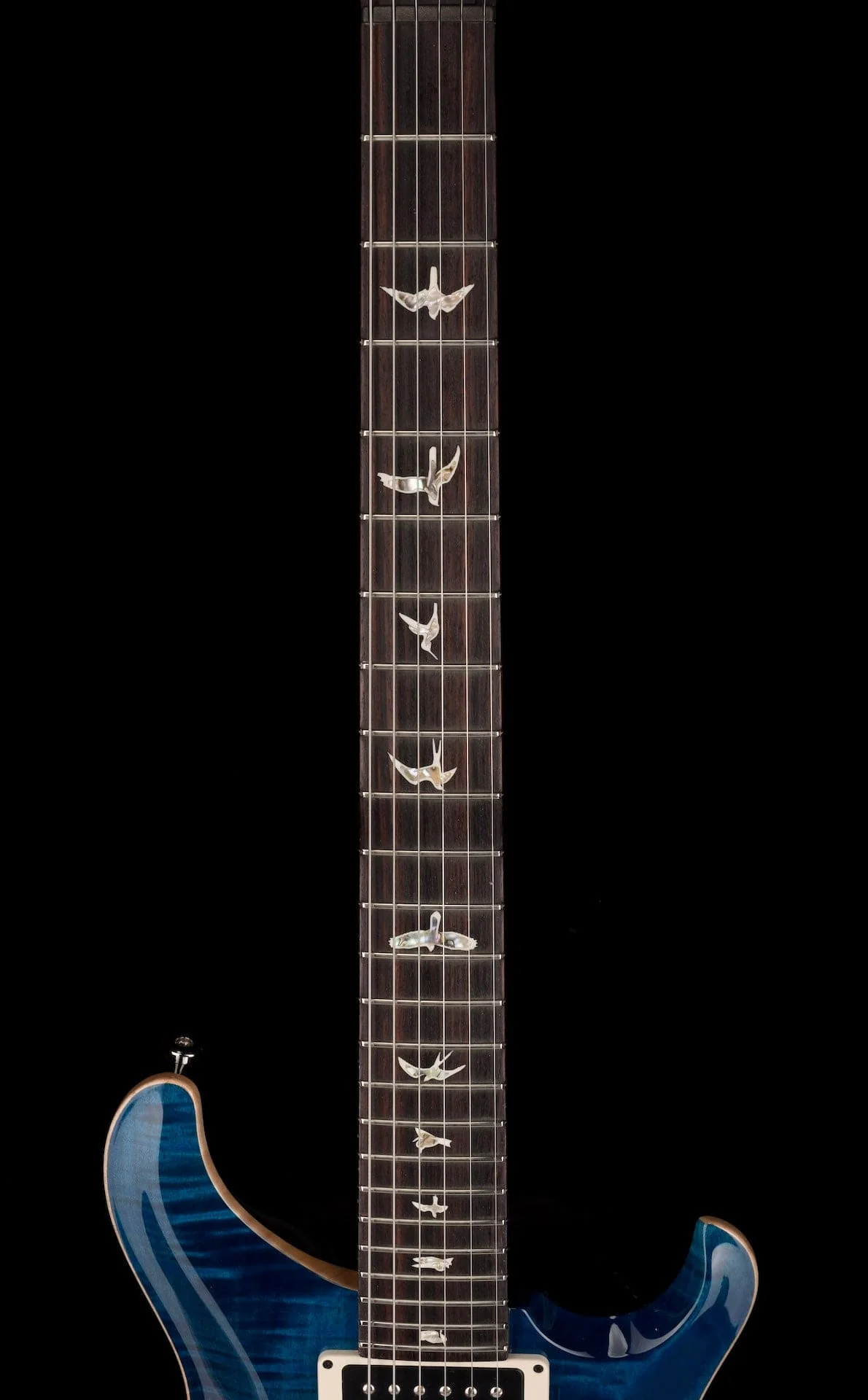 PRS Core Custom 24 Pattern Thin Custom Color Blue Matteo With Case - 2022 - Serial # 0334248 - Image 12