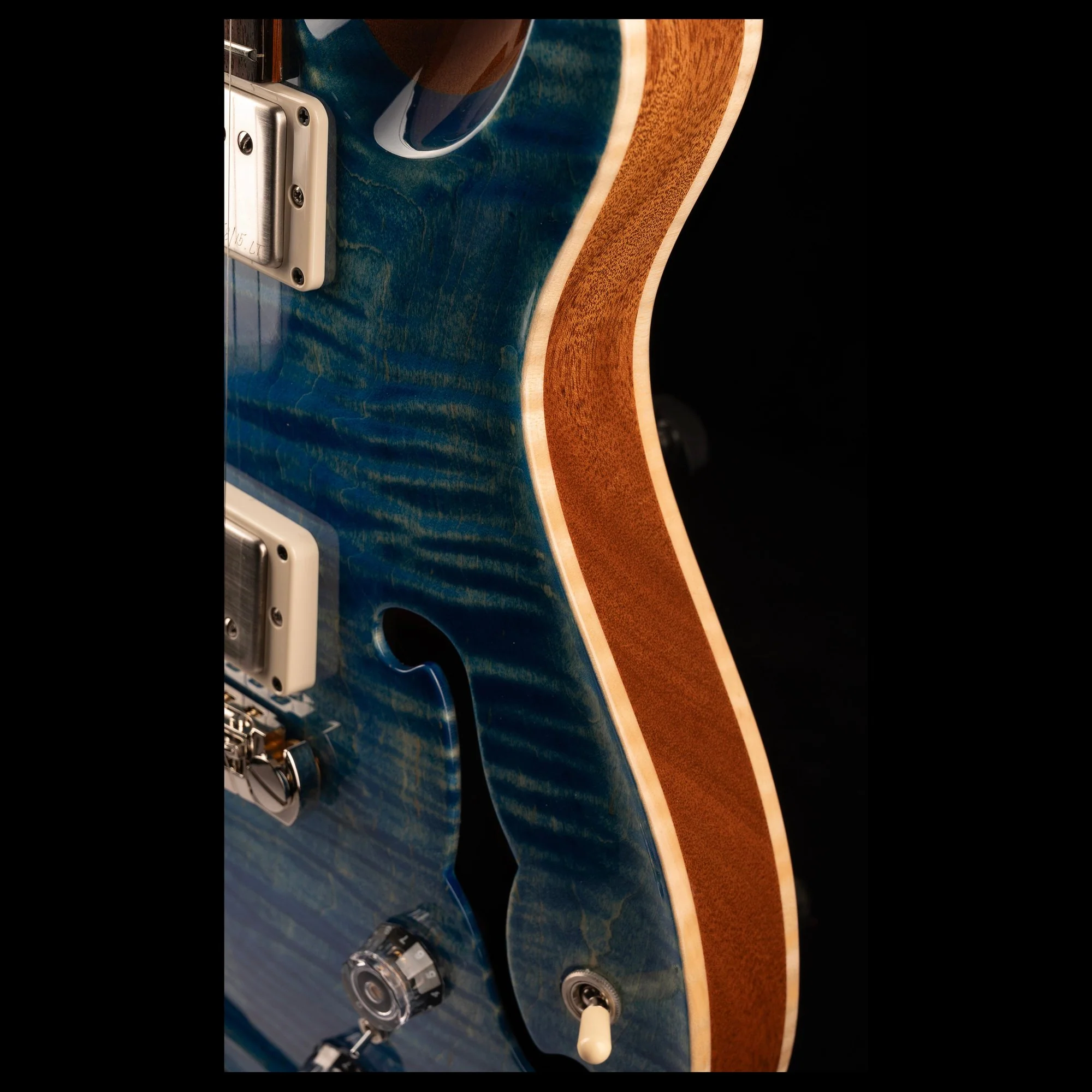 PRS Core Hollowbody II Piezo Faded Blue Jean - Image 4