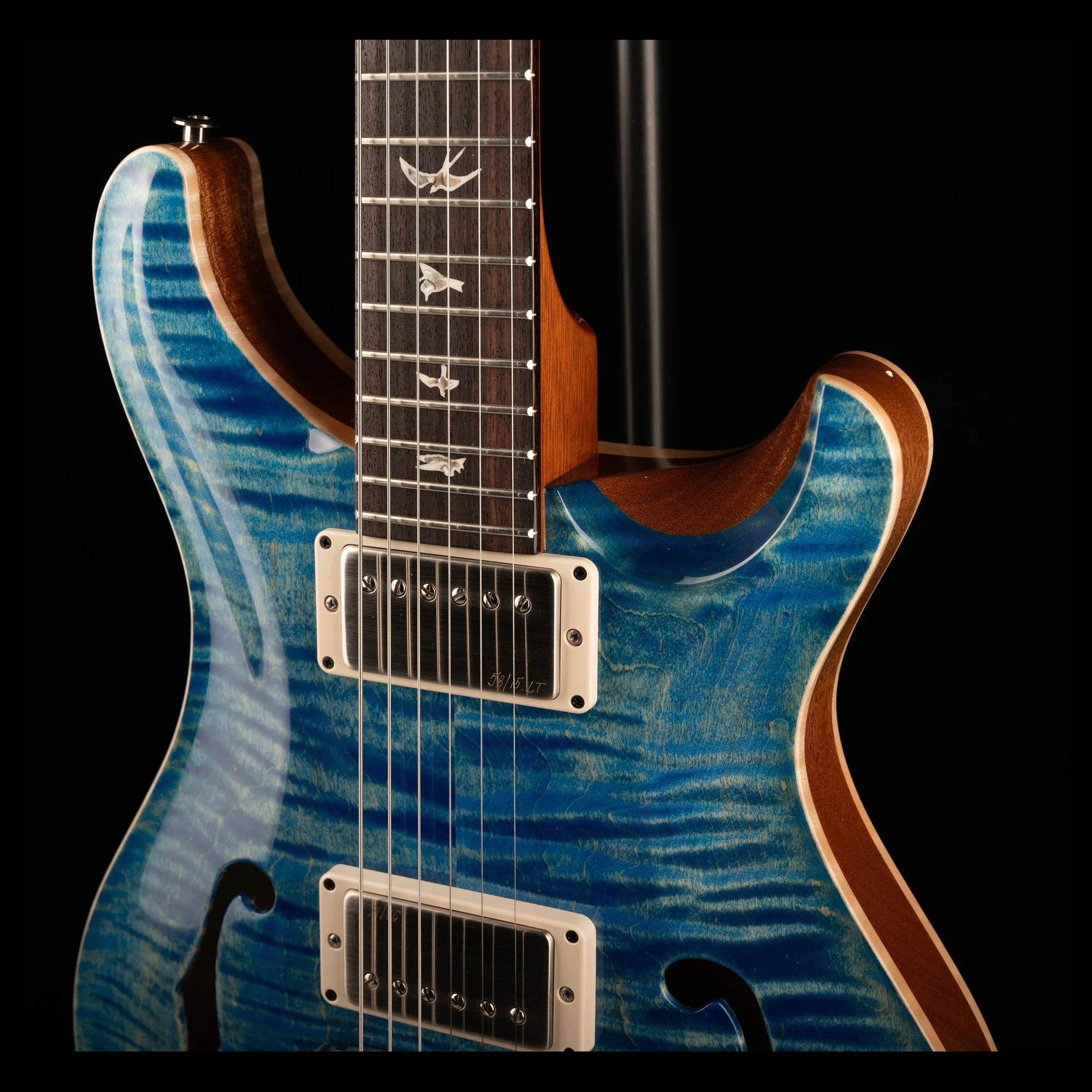 PRS Core Hollowbody II Piezo Faded Blue Jean - Image 5