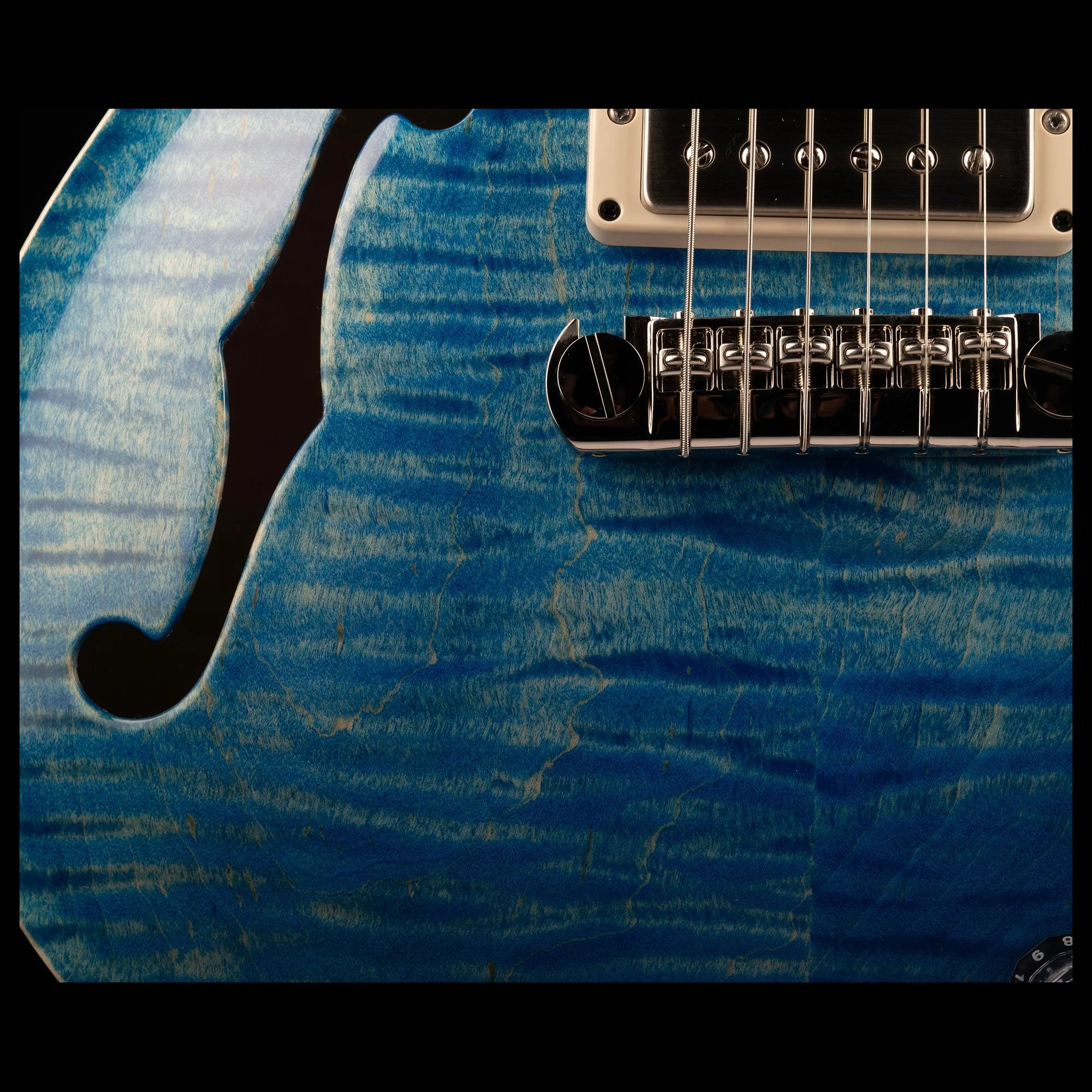 PRS Core Hollowbody II Piezo Faded Blue Jean - Image 8