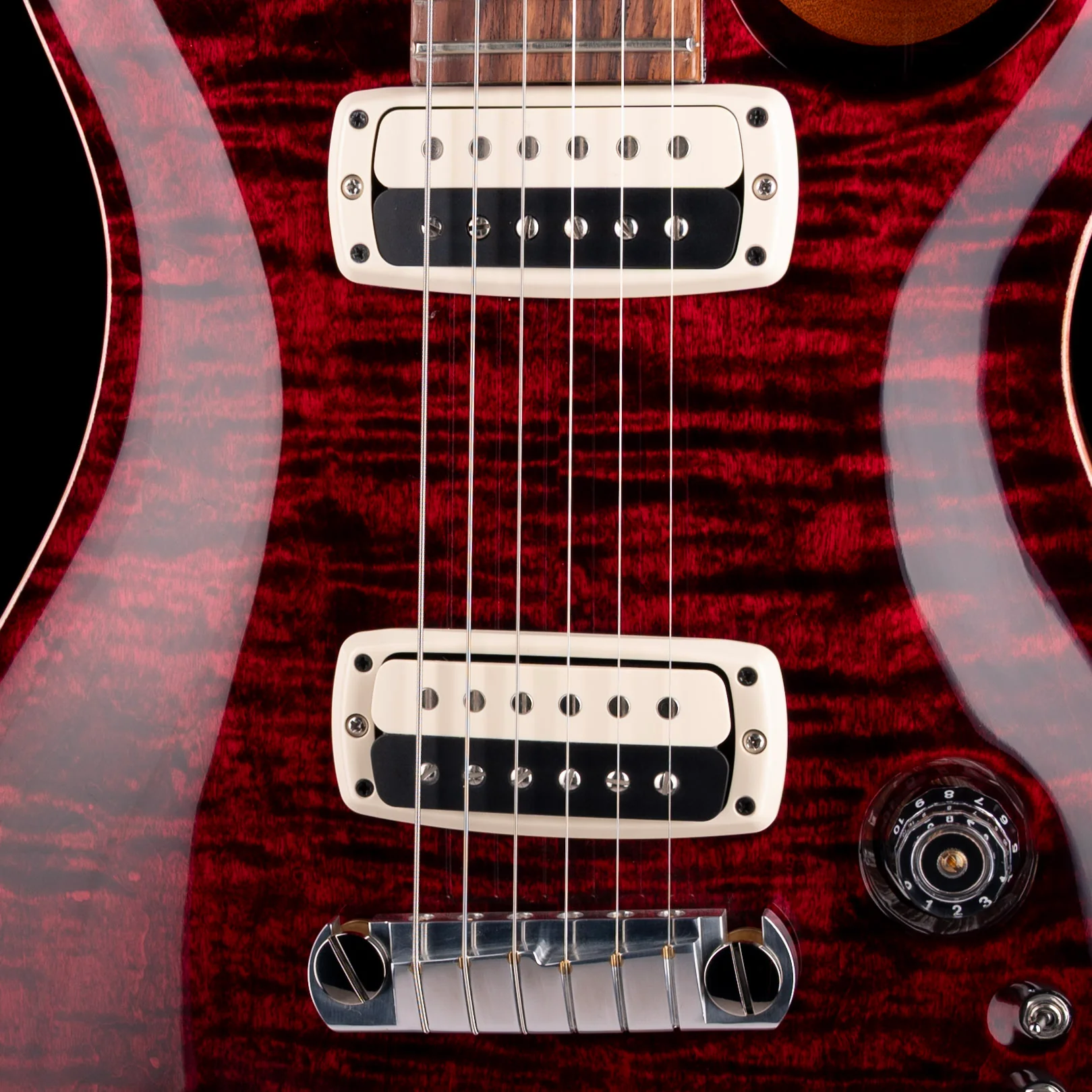 PRS Core Paul's Guitar Red Tiger With Case - Image 4