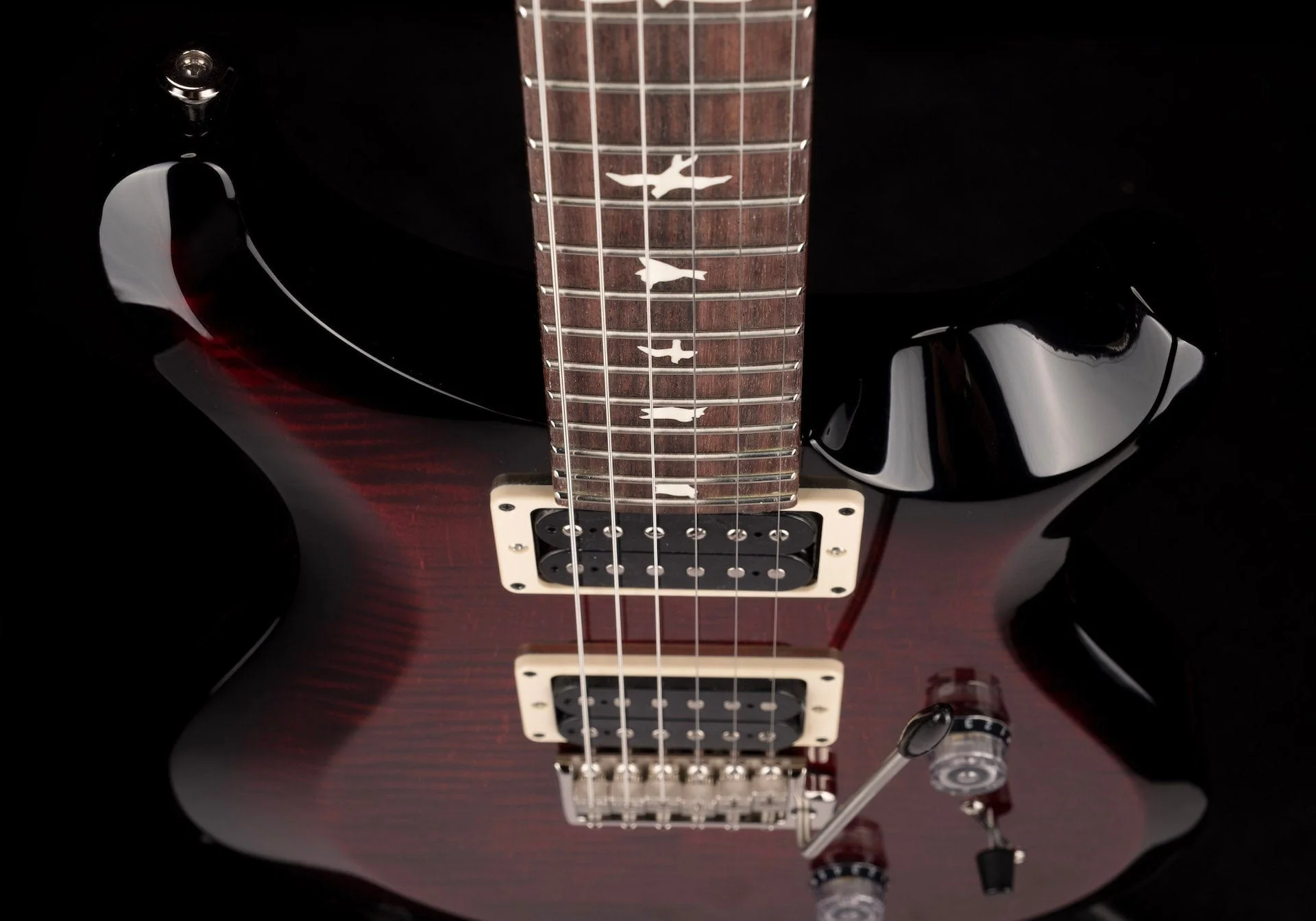 PRS S2 Custom 24 Custom Color Scarlet Smokeburst With Gig Bag - 2022 - Serial # S2061532 - Image 10