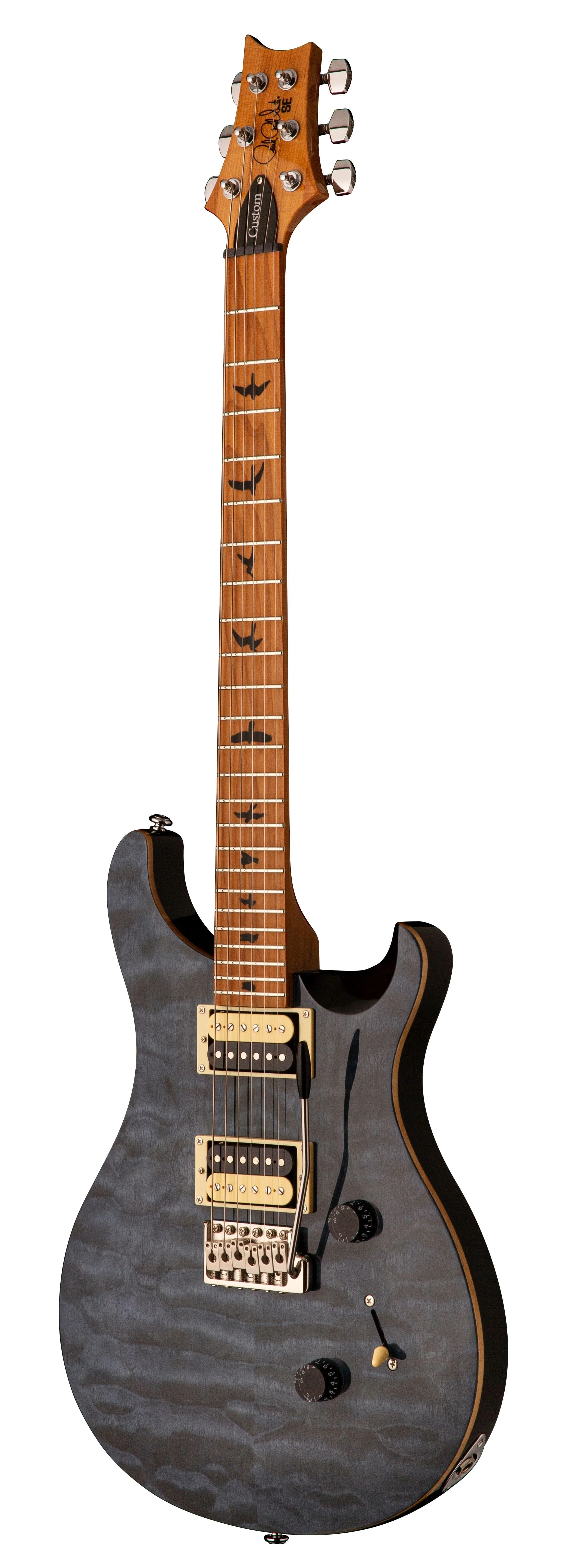 PRS SE Custom 24 Roasted Maple Limited - Whale Blue With Bag - Image 3
