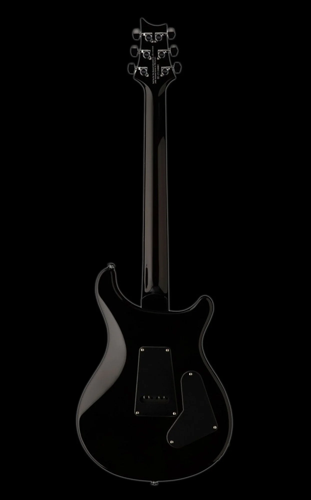 PRS SE Lefty Custom 24 Black Gold Sunburst - Image 3