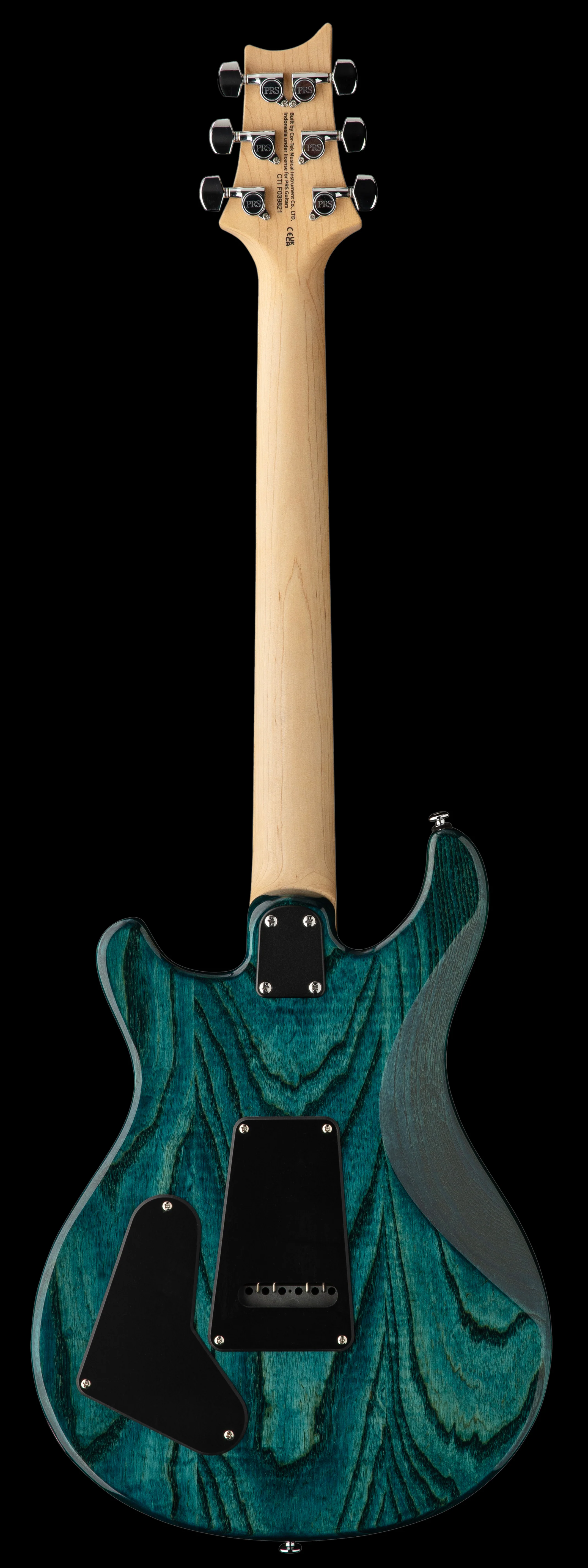 PRS SE Swamp Ash Special Iri Blue with Gig Bag - Image 4
