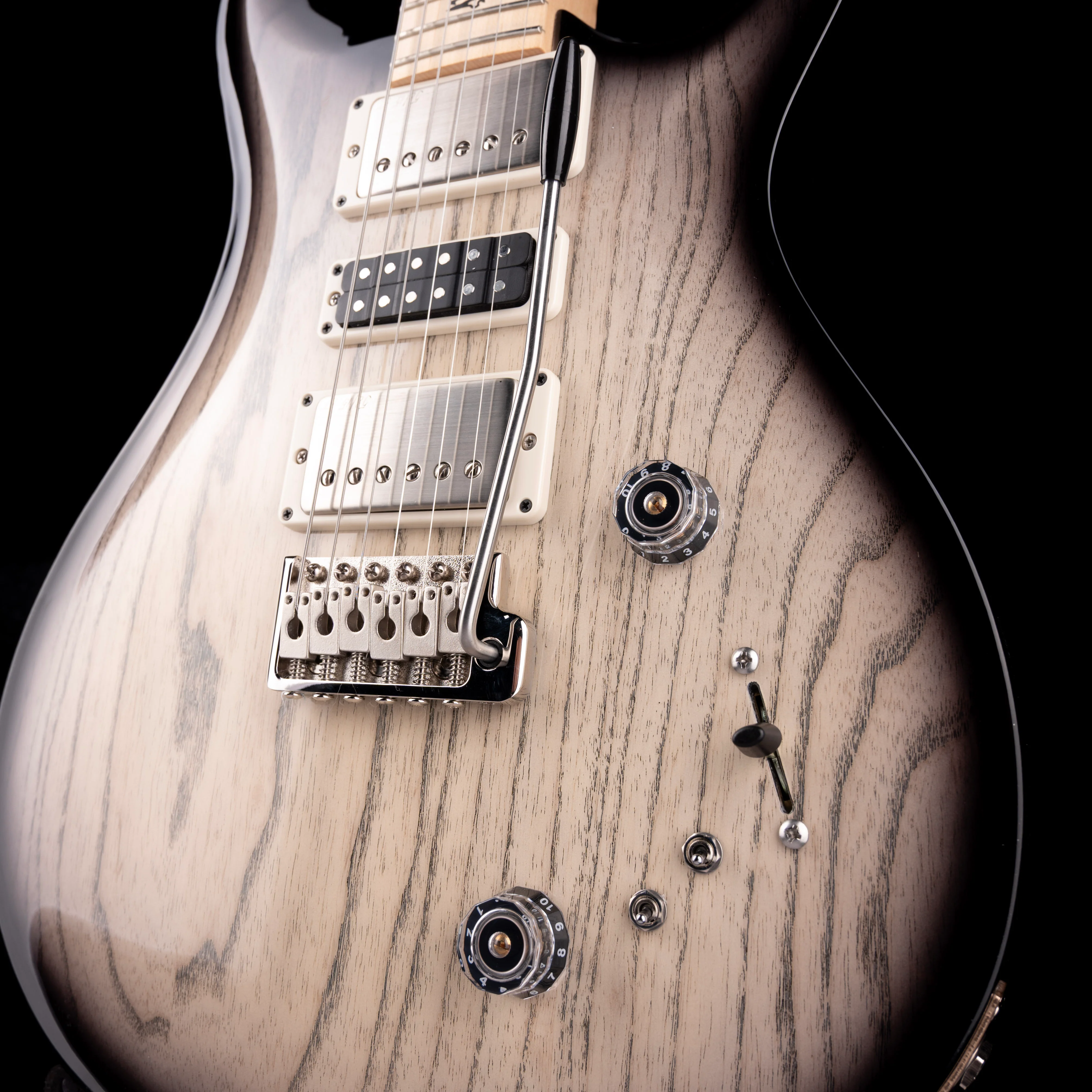 PRS Swamp Ash Special White Doghair Smokeburst with Gig Bag - Image 5