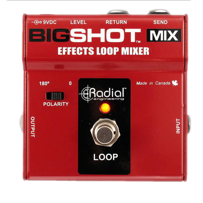 Radial Engineering BigShot Mix Wet Dry Effects Loop