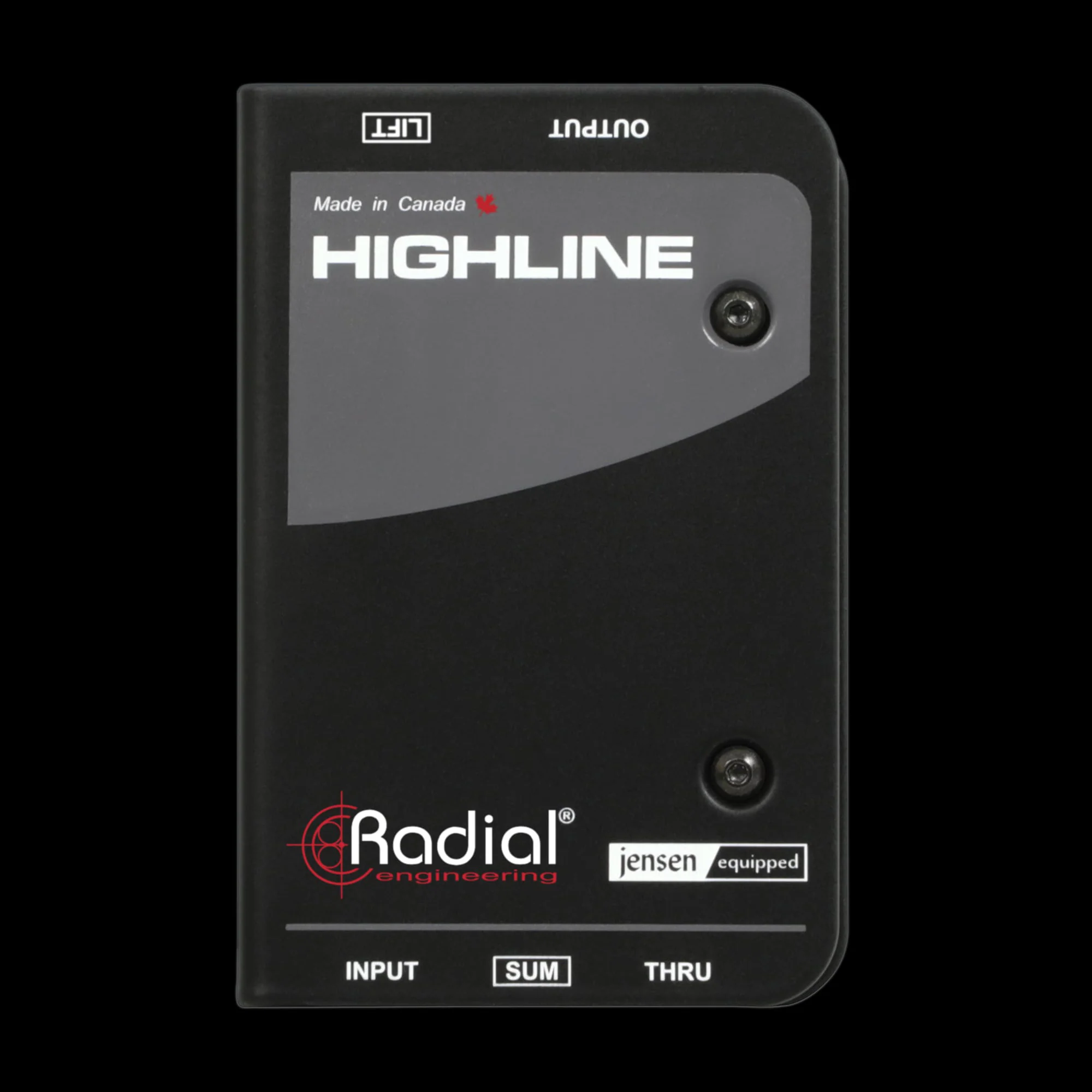 Radial Engineering Highline Stereo Stereo Passive Line Isolator Pedal