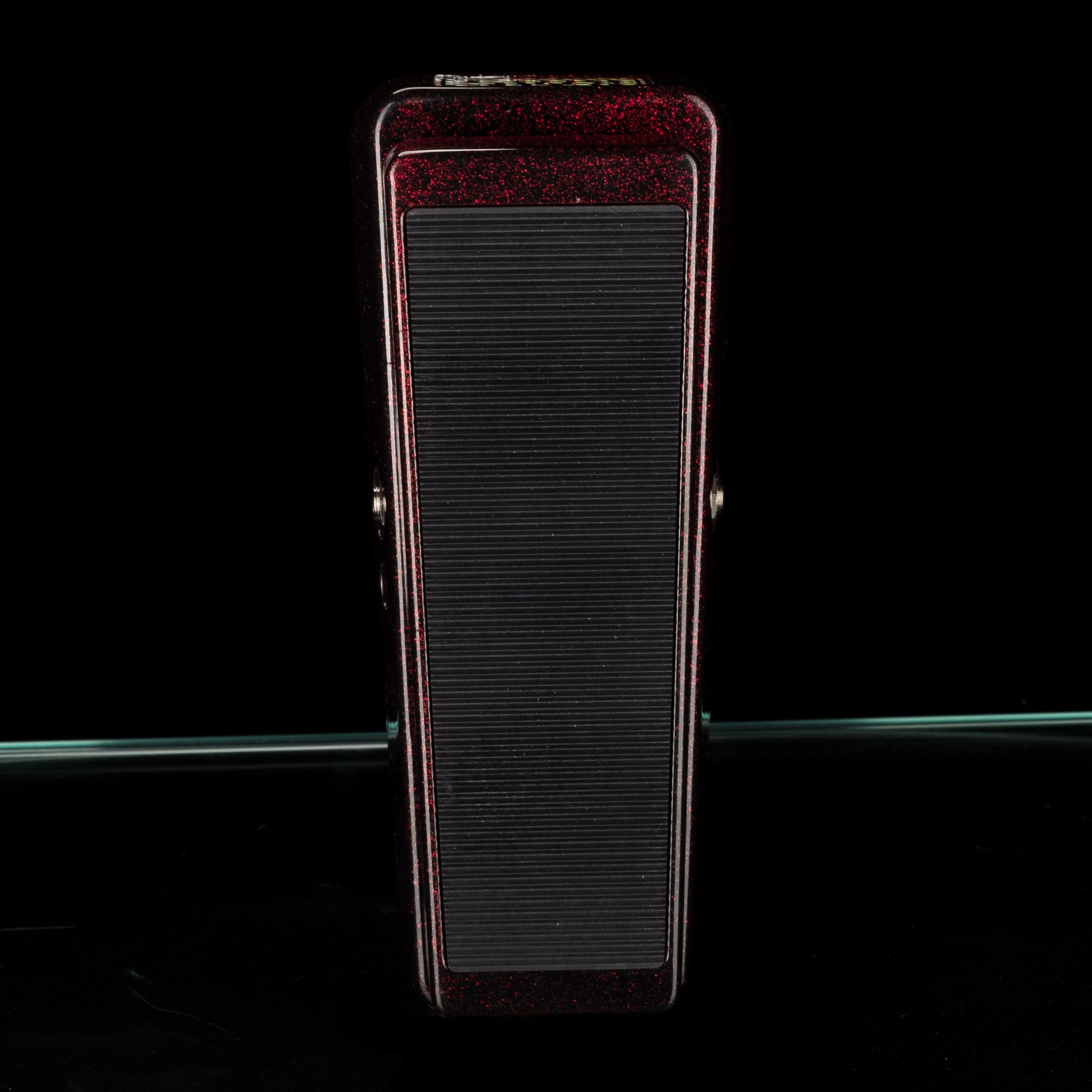 Real McCoy Custom RMC6 Wheels of Fire Wah Guitar Pedal Limited Edition Red Sparkle - Image 2