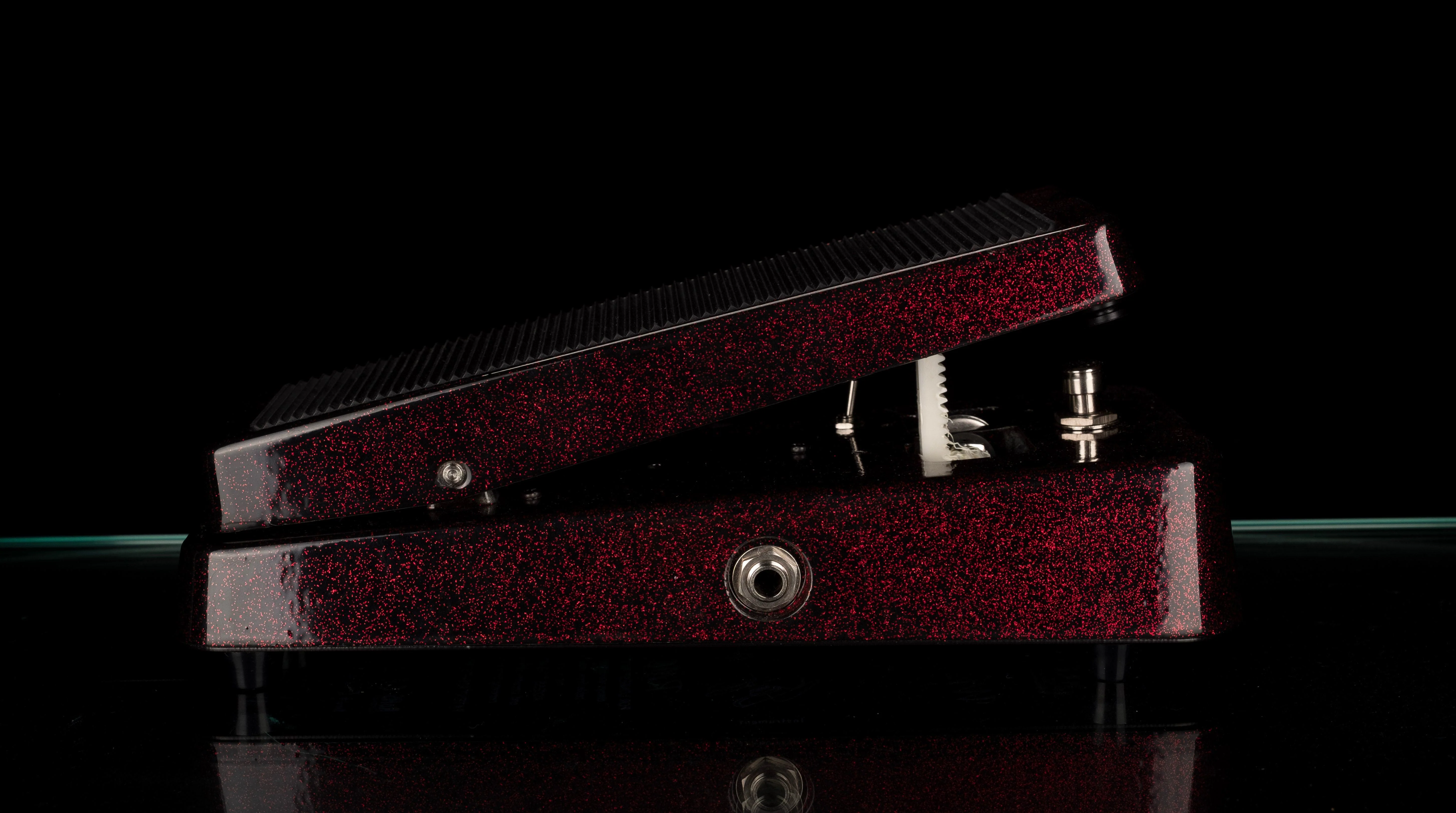 Real McCoy Custom RMC6 Wheels of Fire Wah Guitar Pedal Limited Edition Red Sparkle - Image 4