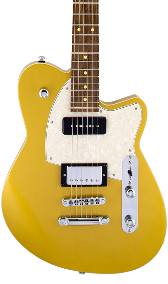 Reverend Double Agent OG Roasted Maple Neck Electric Guitar Venetian Gold