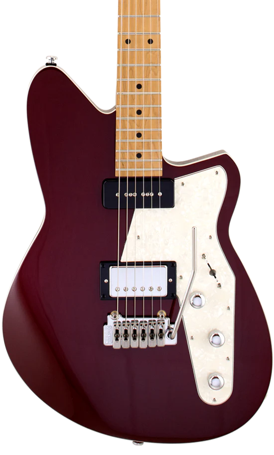 Reverend Double Agent W Medieval Red Wilkinson Tremolo Electric Guitar