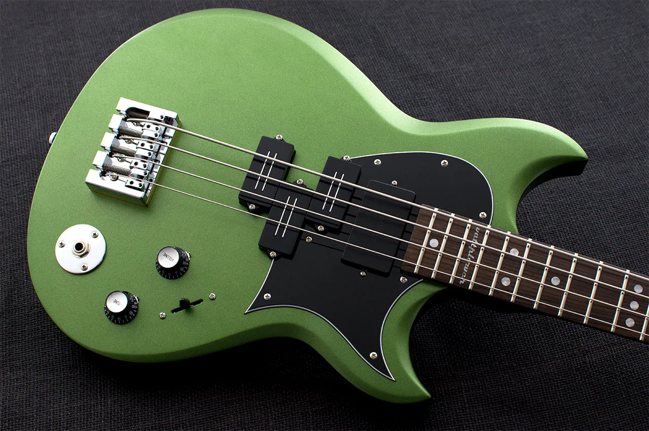 Reverend Mike Watt Wattplower Mark II Emerald Green Bass Guitar - Image 6