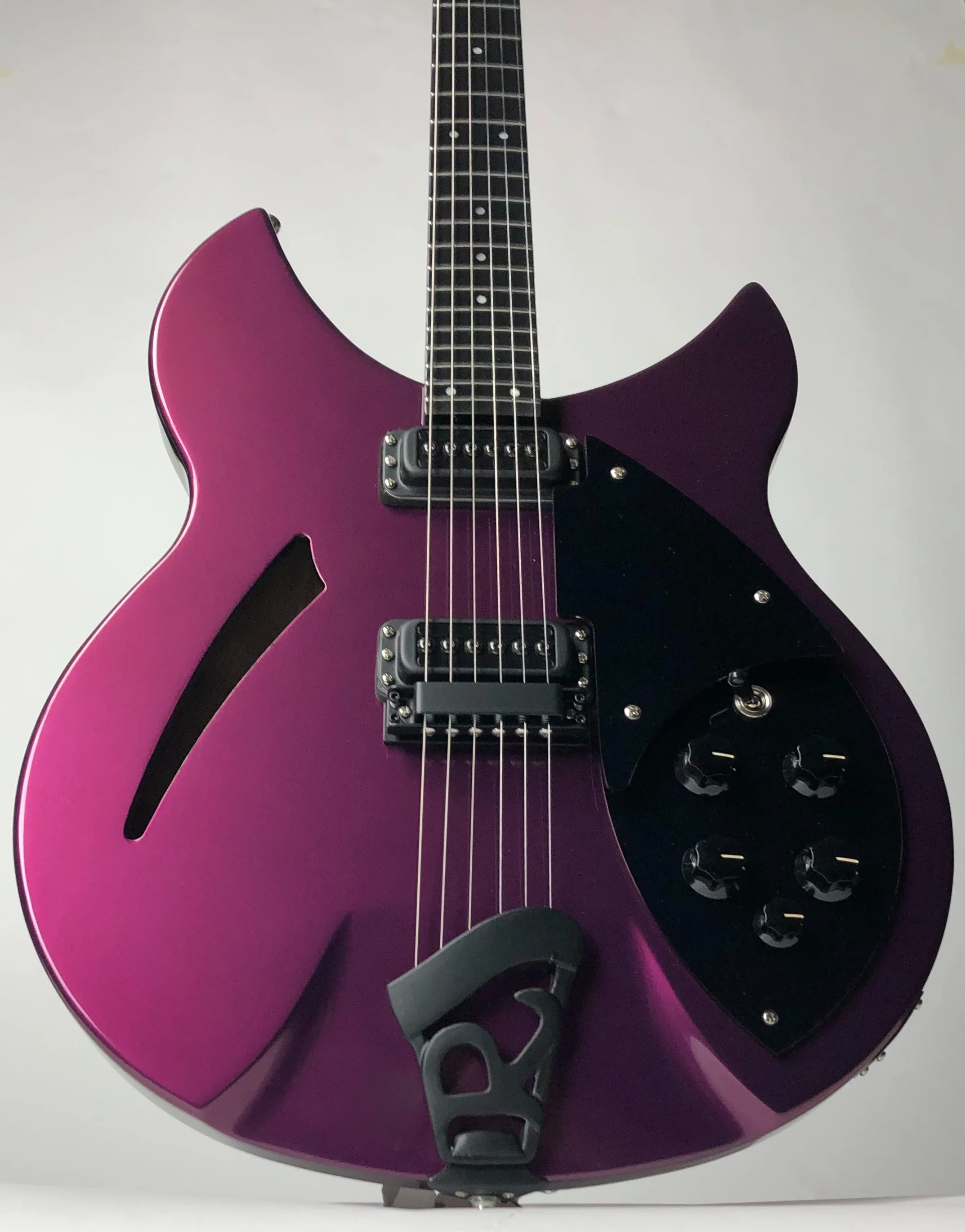 Rickenbacker 330BTMIP Semi Hollow Black Trim Midnight Purple Finish Only 40 Made PRE ORDER - Image 3