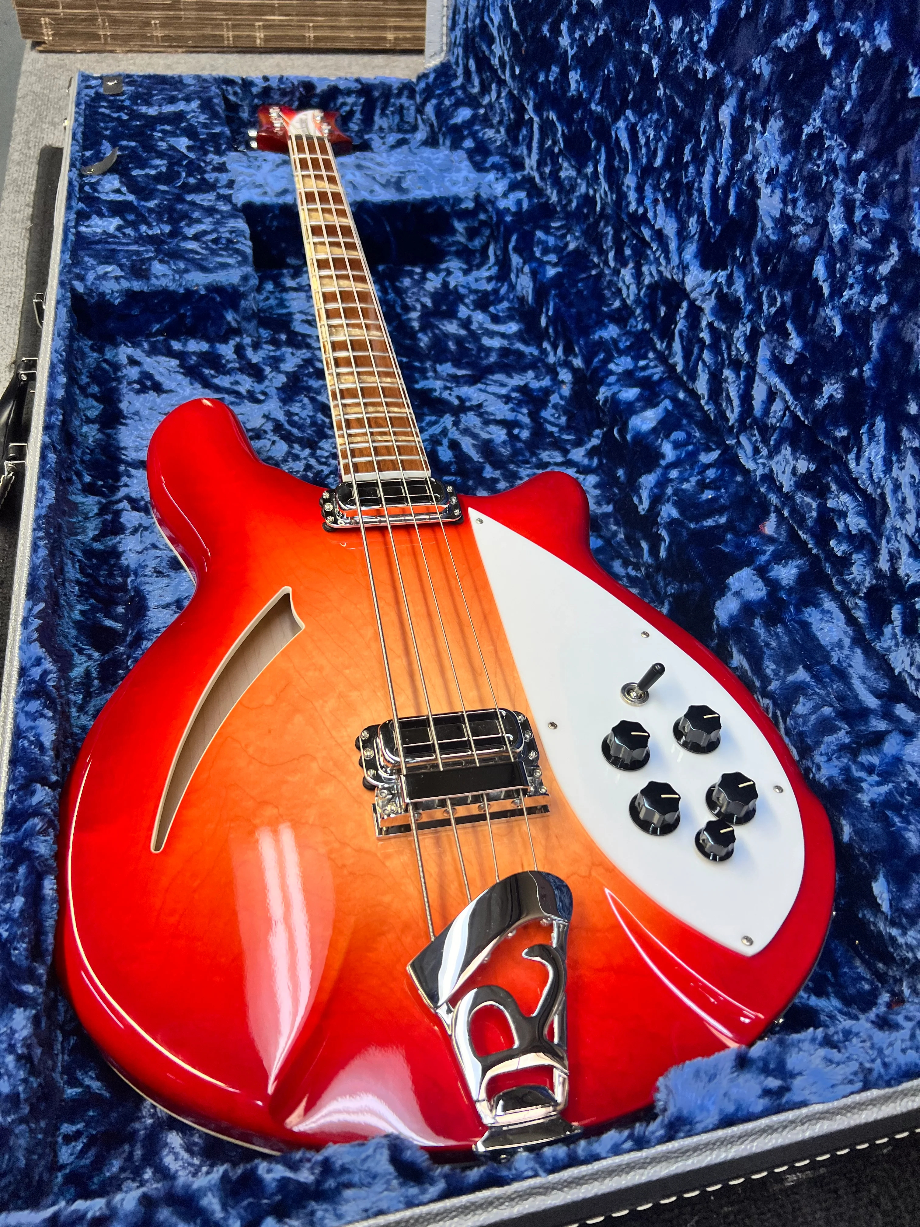Rickenbacker 4005V FG FireGlo Semi Hollow Bass Guitar PRE ORDER - Image 3