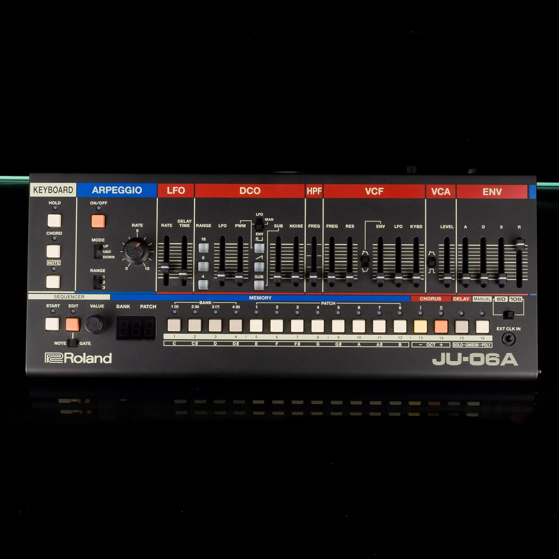 Pre Owned Roland JU-06A Synth With Roland K-25 Keyboard