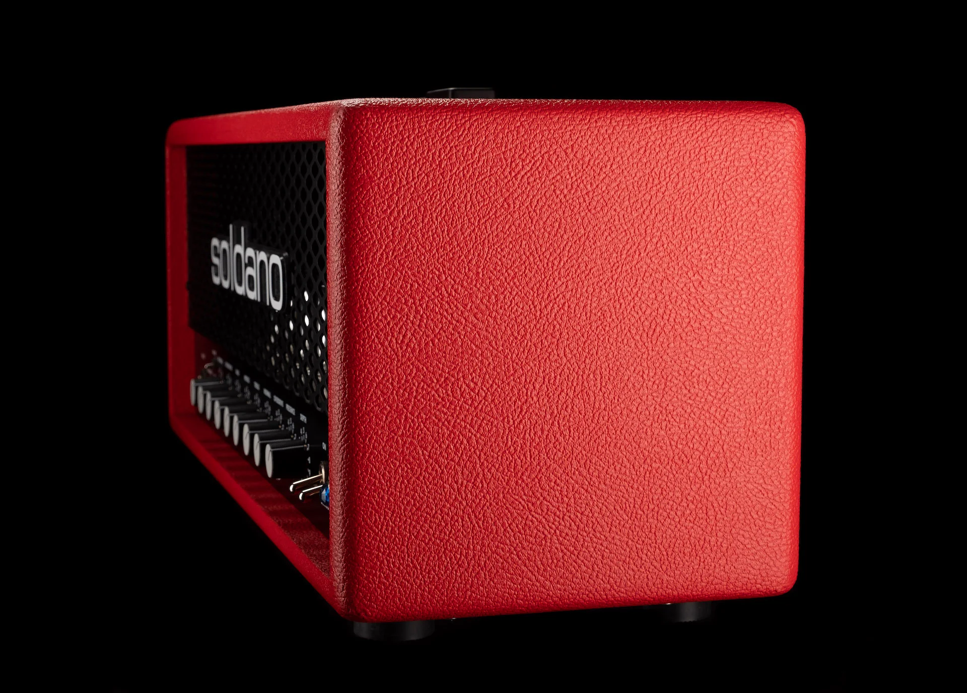 Soldano SLO-100 Super Lead Overdrive Custom Guitar Amp Head Red Bronco - Image 7